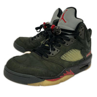 スニーカー WMNS AIR JORDAN 5 RETRO 黒 (27.5cm) 27.5cm (US9 1/2 UK9 EU45) ブラック