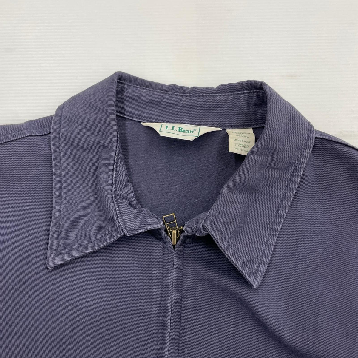 ジャケット L.L.Bean コットン スイングトップ M ネイビー