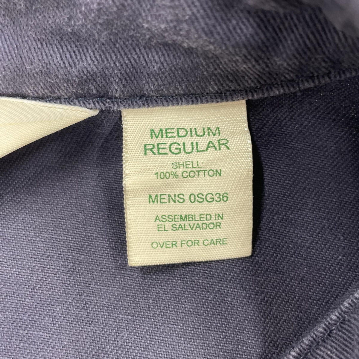 ジャケット L.L.Bean コットン スイングトップ M ネイビー