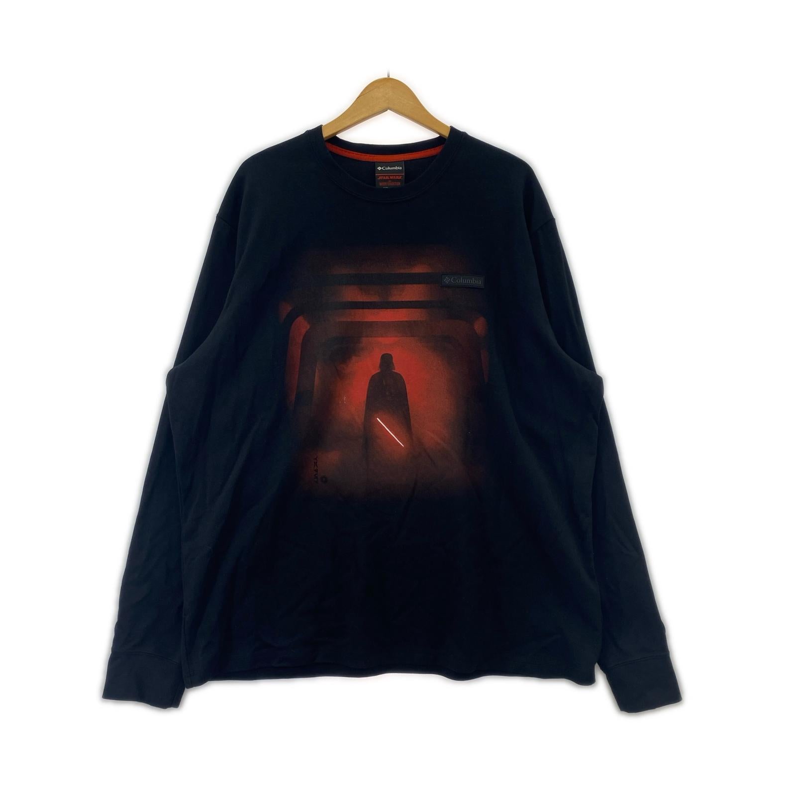 長袖Tシャツ STAR WARS VADER XL ブラック