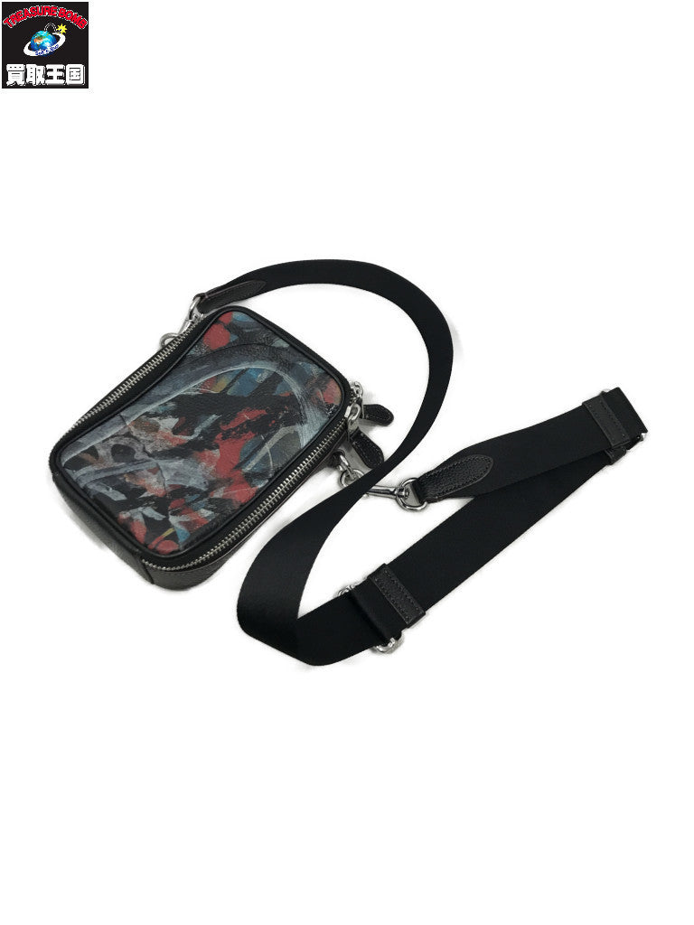 COACH×MINT+SERF 総柄ショルダーバッグ