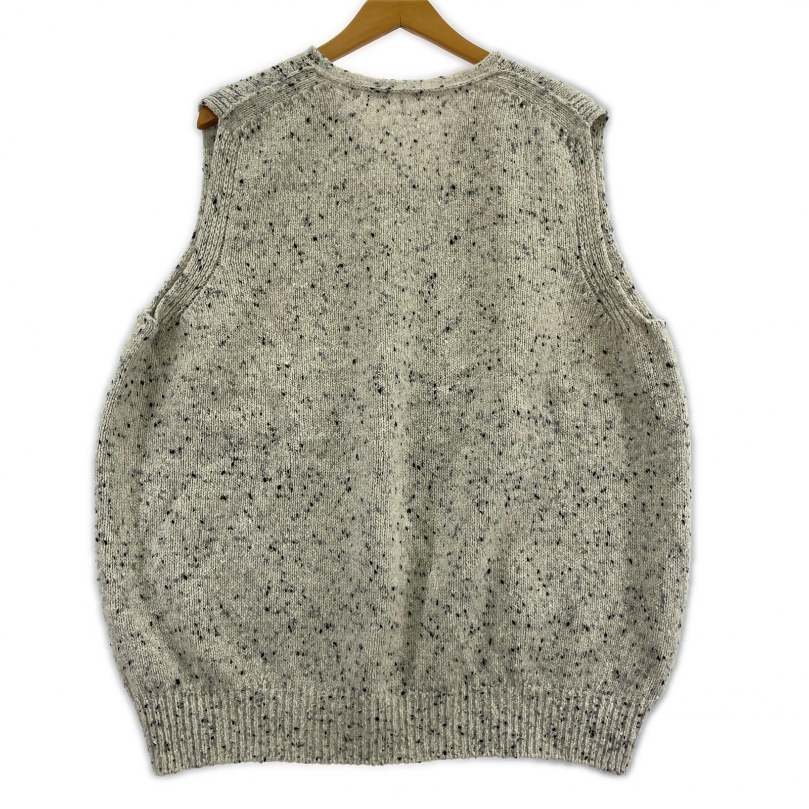 長袖シャツ Wholegarment Knit Vest グレー ウール (2) 2 グレー