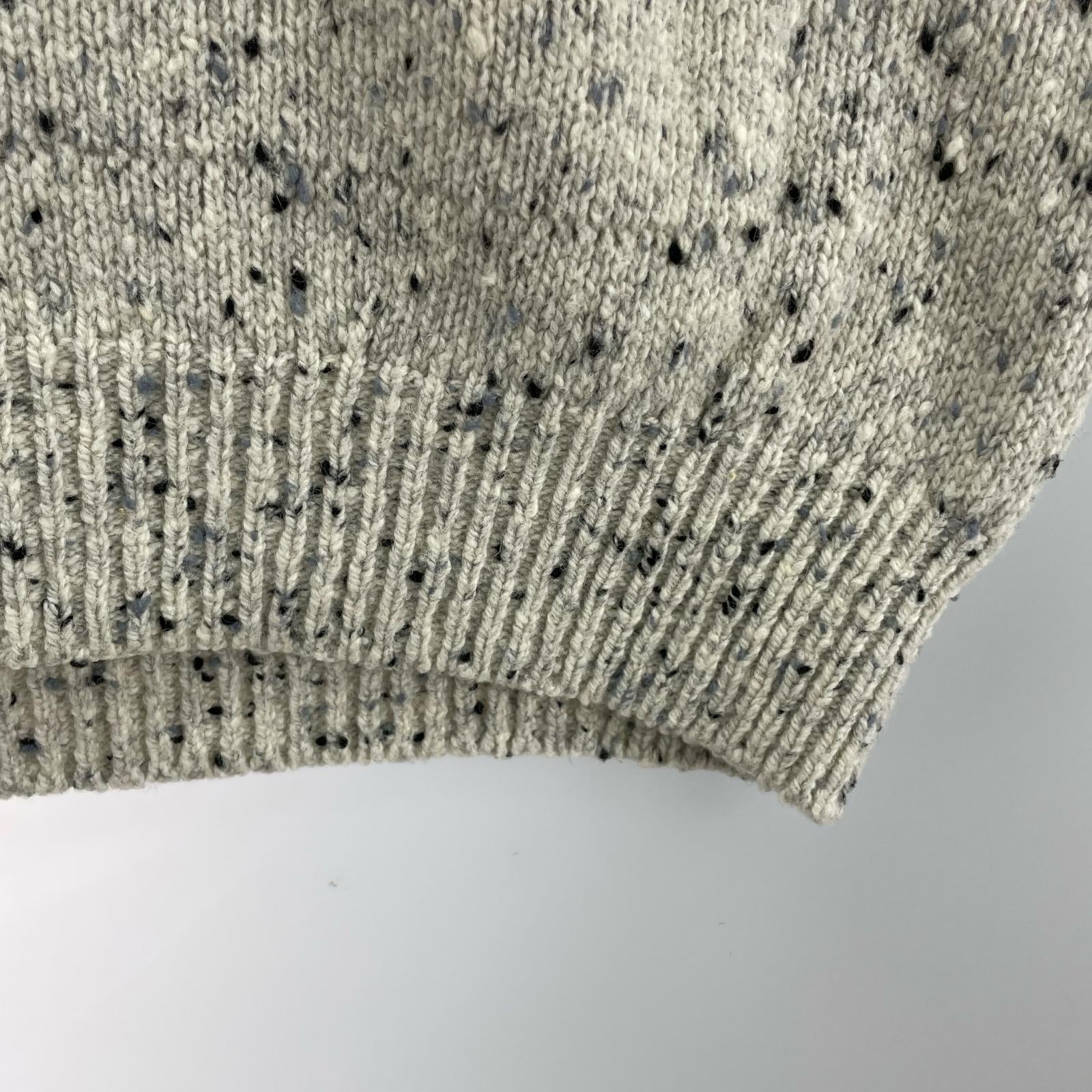 長袖シャツ Wholegarment Knit Vest グレー ウール (2) 2 グレー