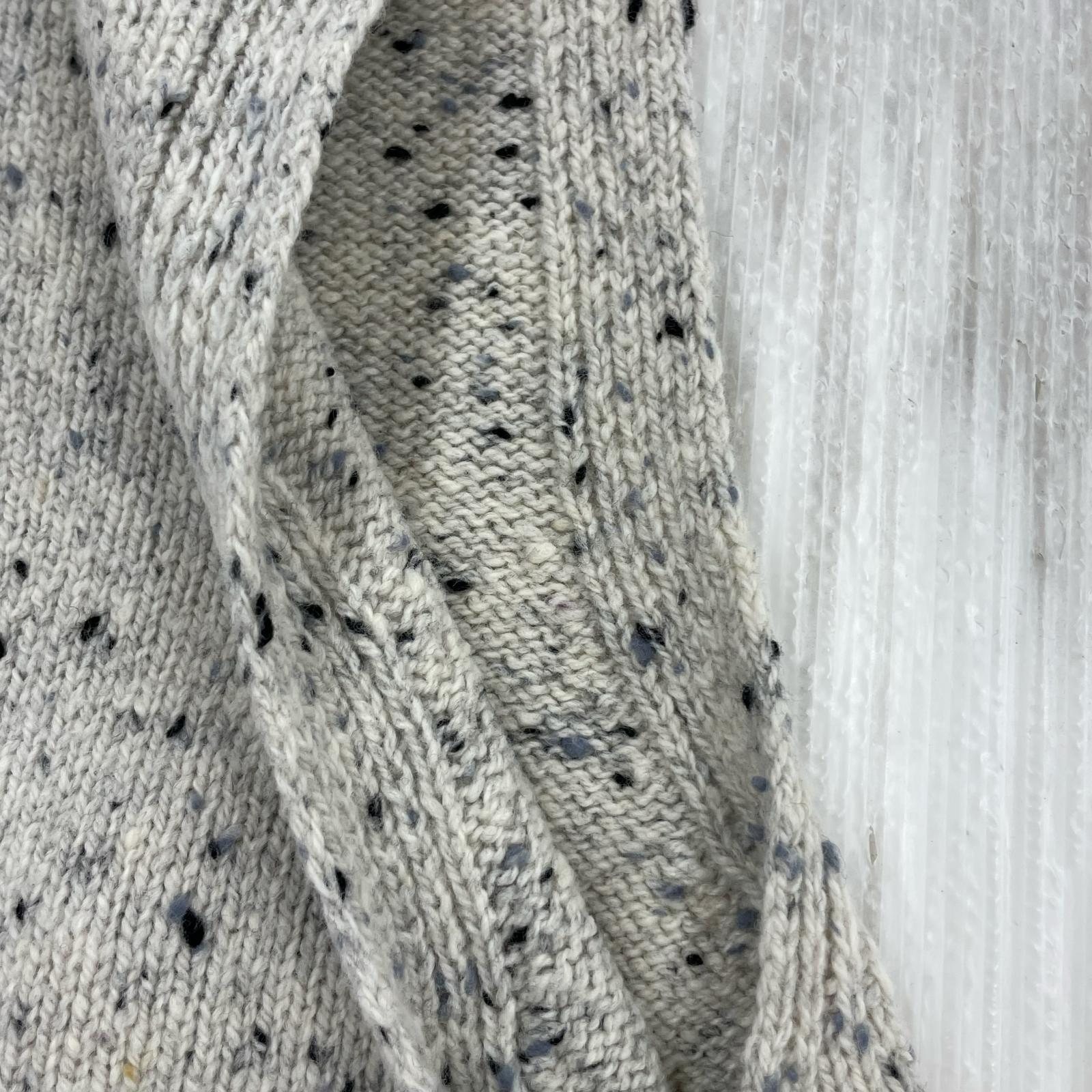 長袖シャツ Wholegarment Knit Vest グレー ウール (2) 2 グレー
