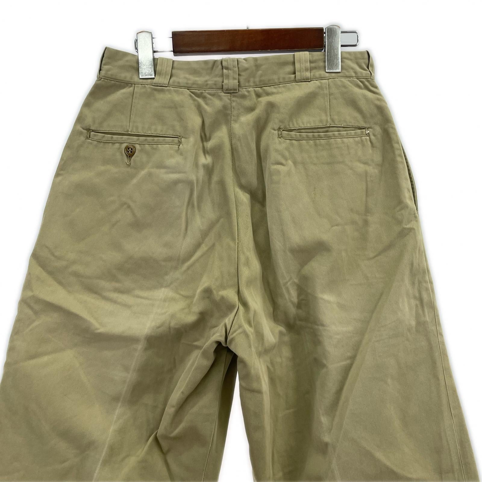 パンツ 50~60S U.S.ARMY RAPIDジップチノトラウザー カーキ