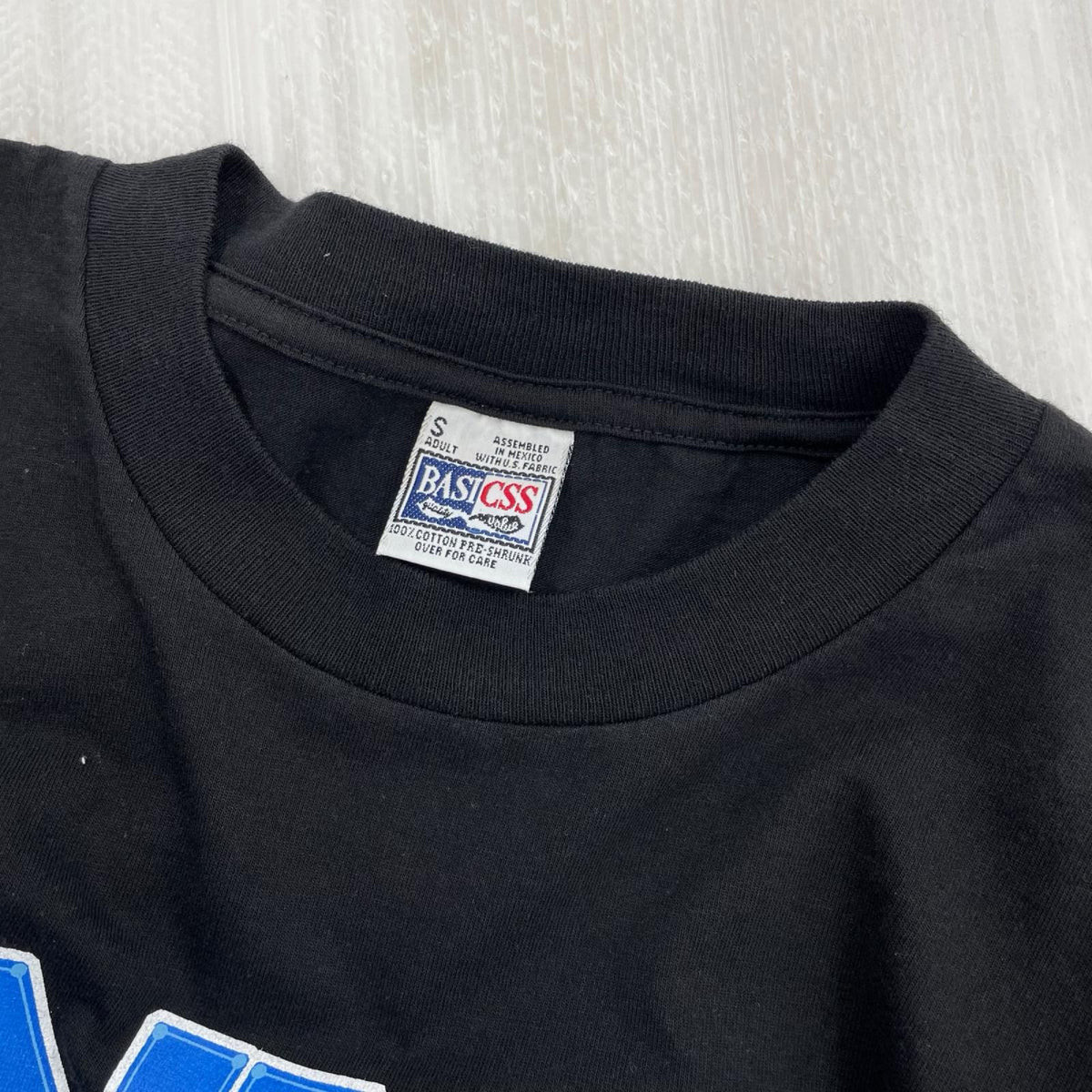 半袖Tシャツ 初期 NH1プリント 黒 (S) S ブラック