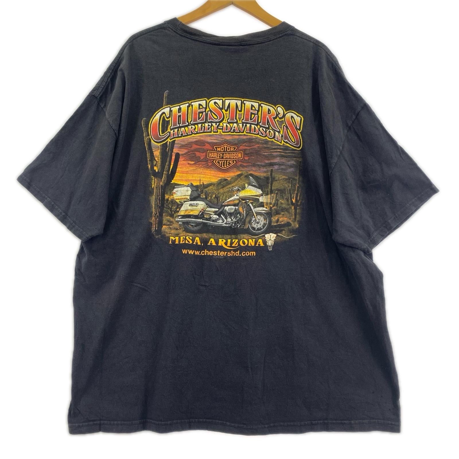 半袖Tシャツ ファイヤーロゴ 黒 (2XL) ブラック