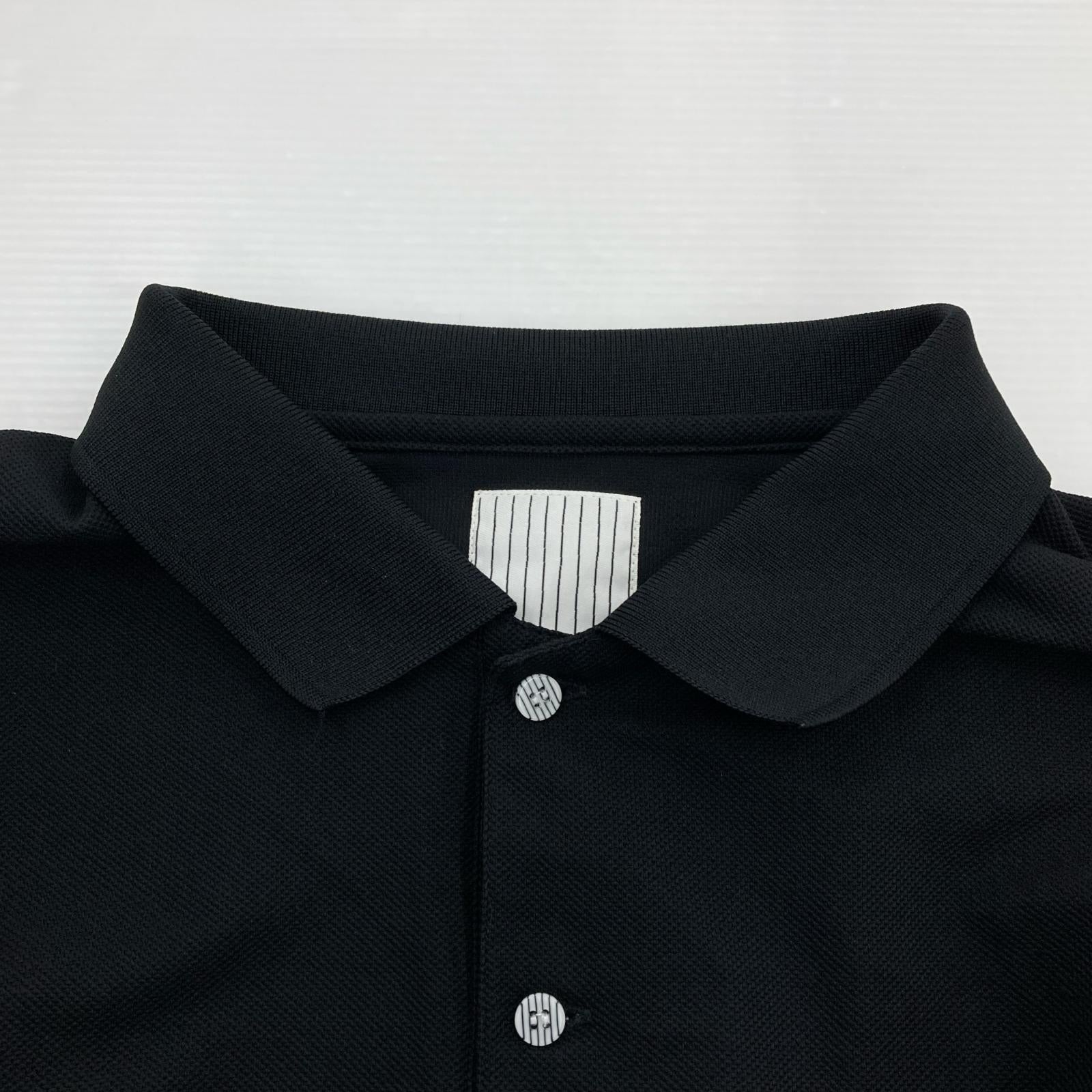 ポロシャツ S.F.C STRIPES FOR CREATIVE オーバーサイズ ビッグポロシャツ XXXXL 黒 ブラック