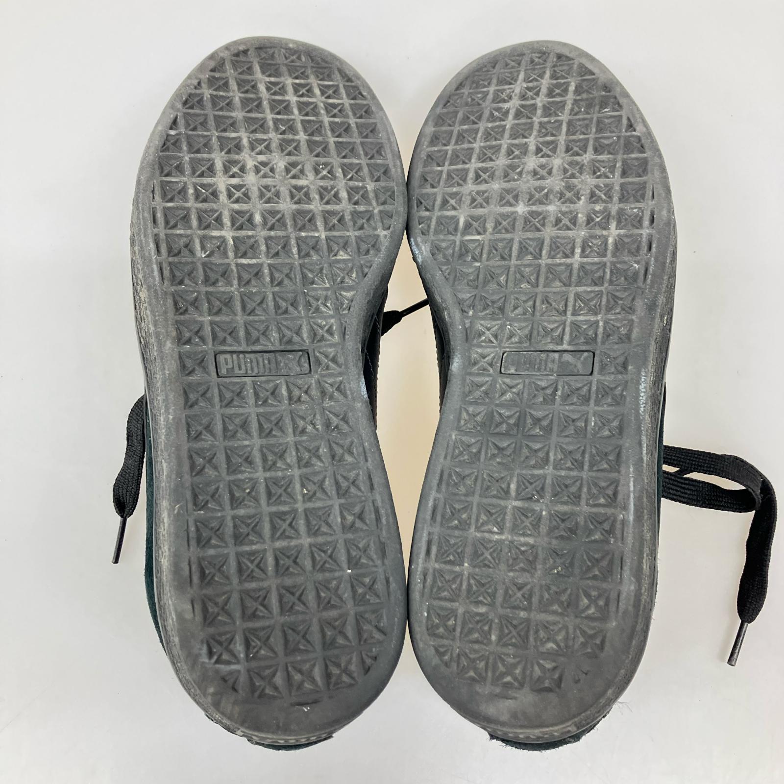 スニーカー PUMA スウェード LUX スニーカー BK 28.5cm 28.5cm (US10 1/2 UK10 EU47) ブラック