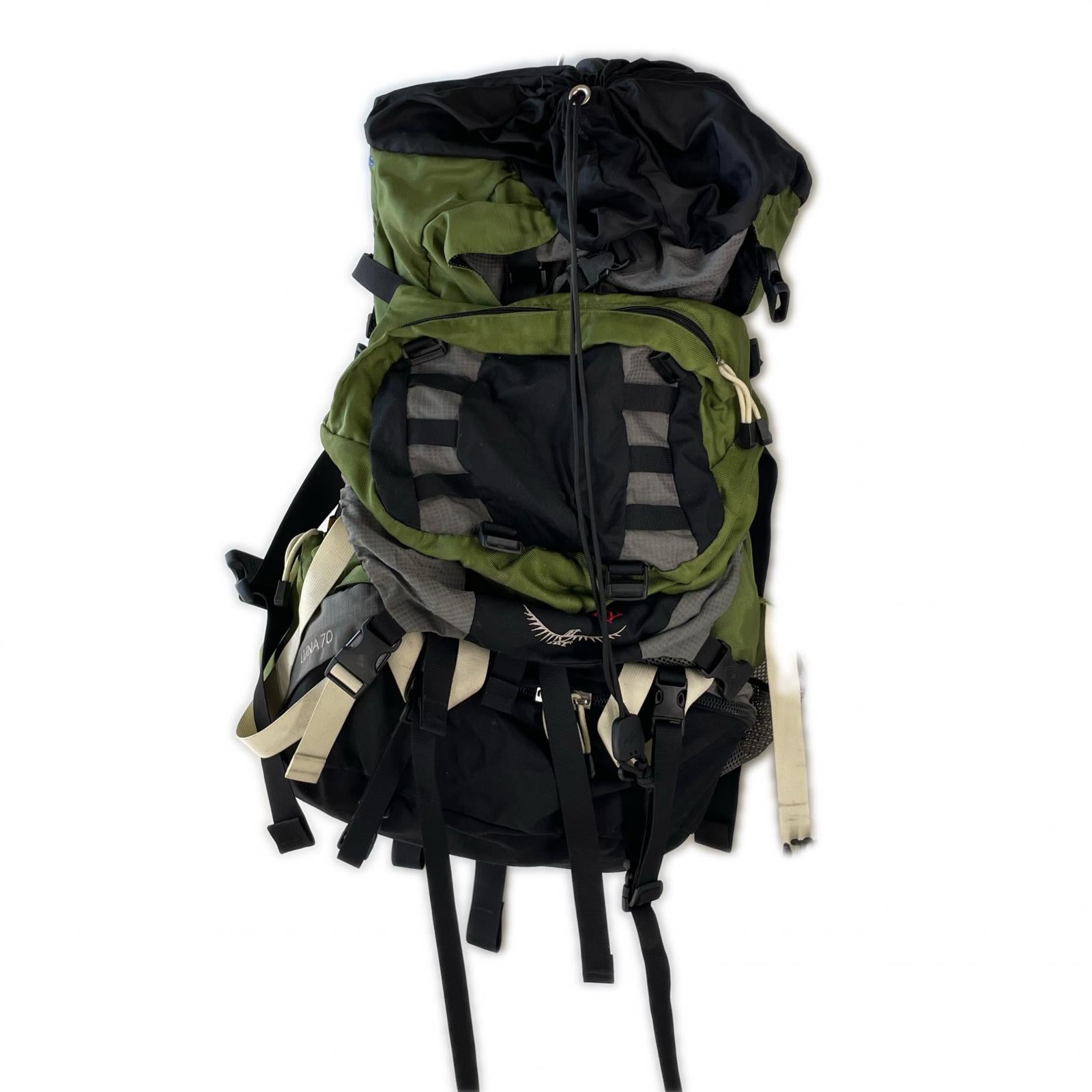 リュック・デイパック Osprey バックパック LUNA 70 グリーン