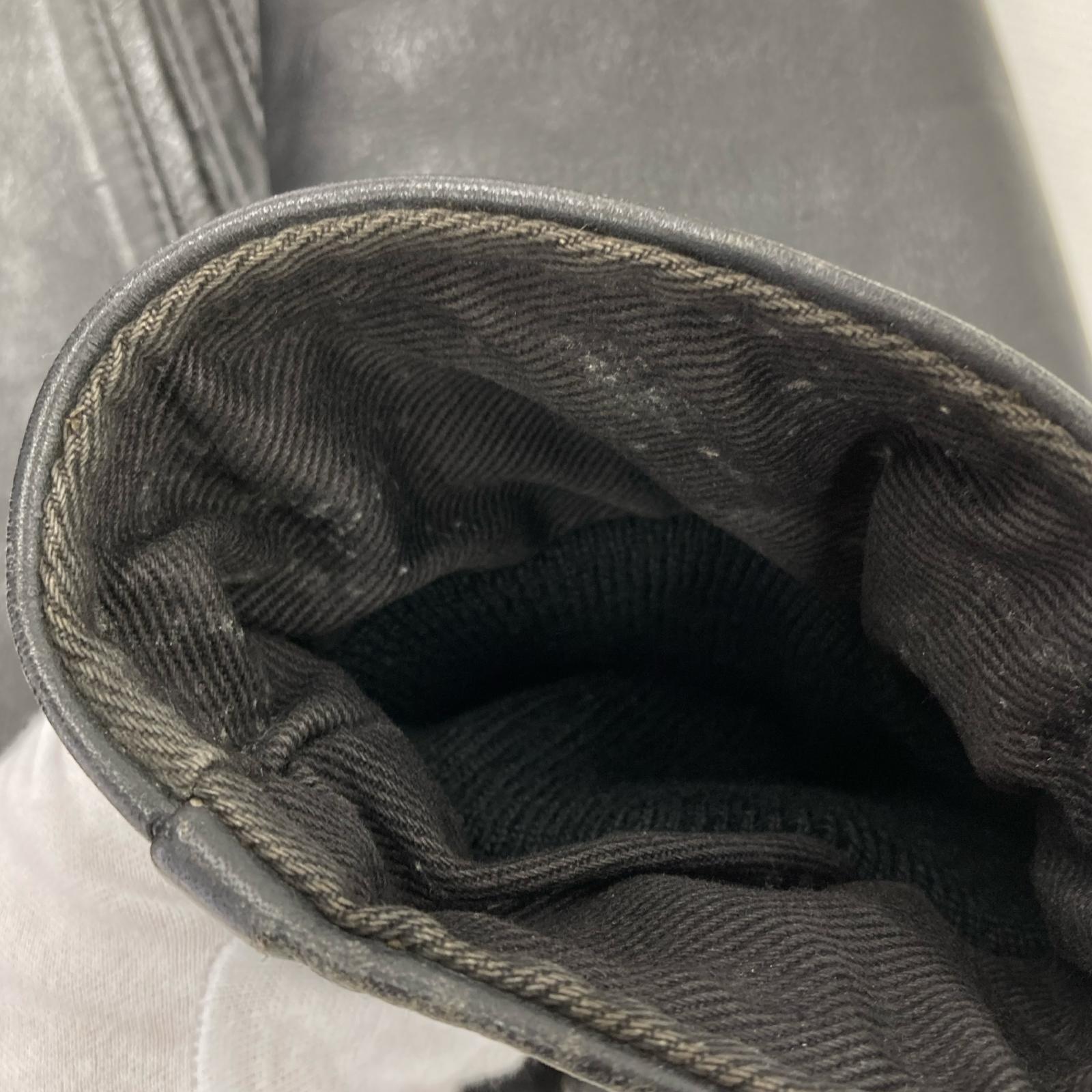 レザージャケット Aero Leather レザースポーツジャケット 34 ブラック