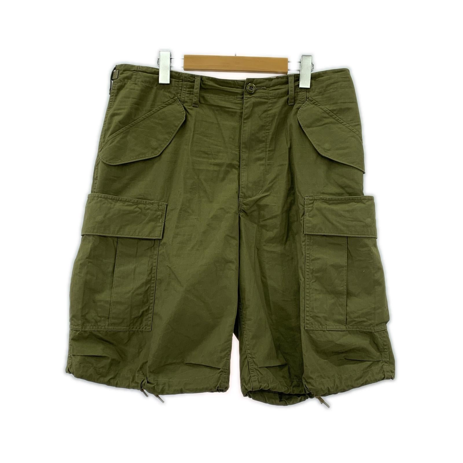 ショートパンツ PLUS MIL 6 Pocket 80/3 Ripstop Shorts L カーキ