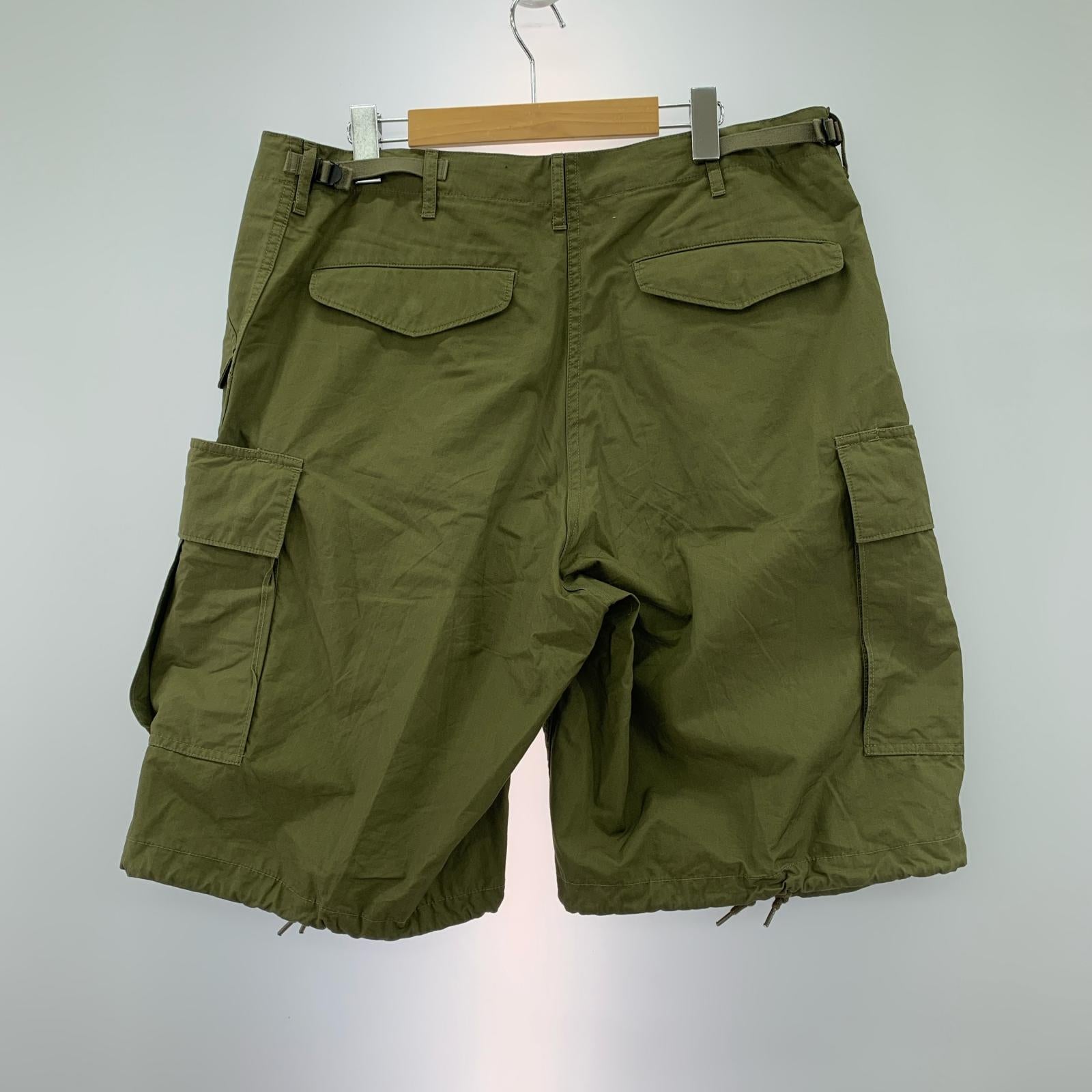 ショートパンツ PLUS MIL 6 Pocket 80/3 Ripstop Shorts L カーキ