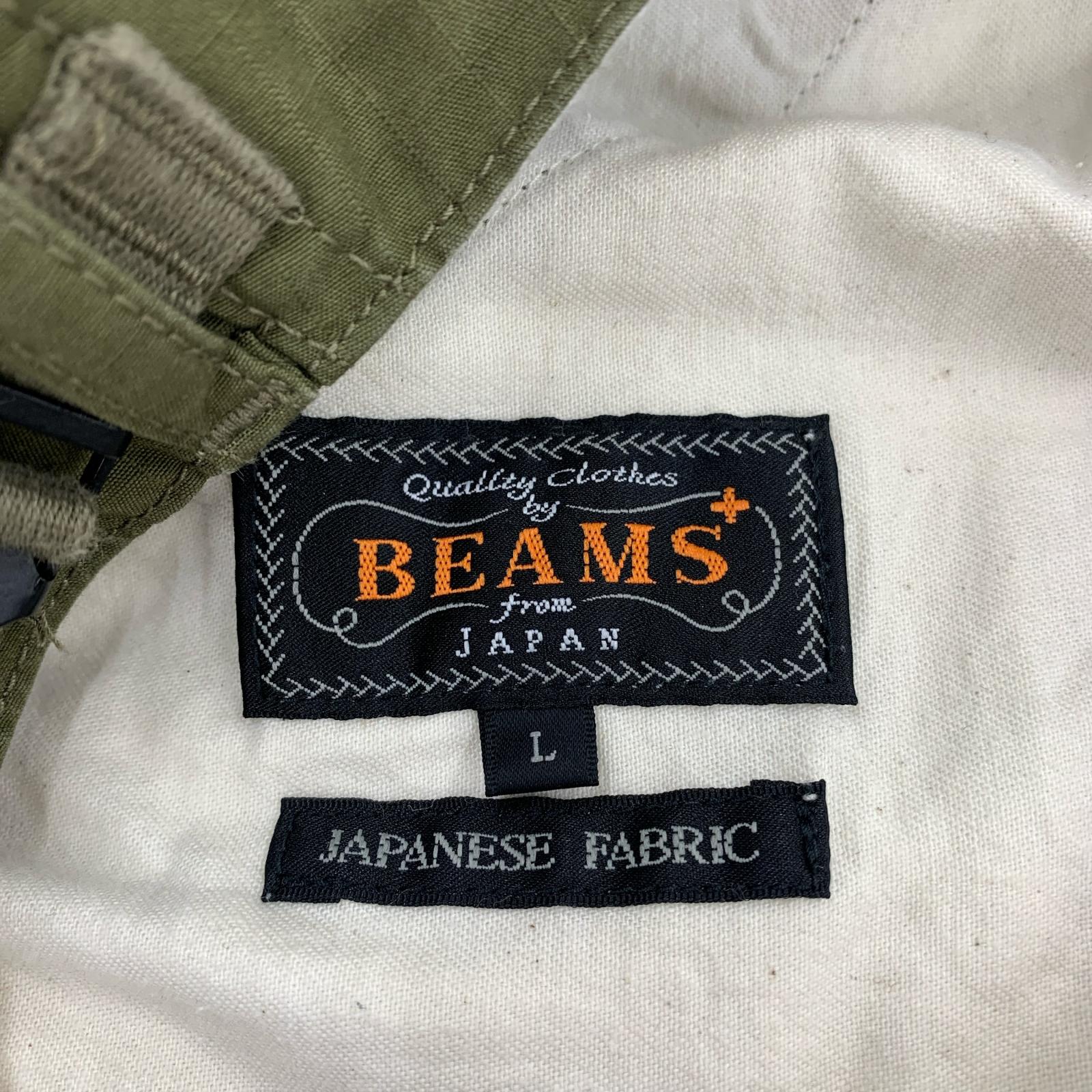 ショートパンツ PLUS MIL 6 Pocket 80/3 Ripstop Shorts L カーキ