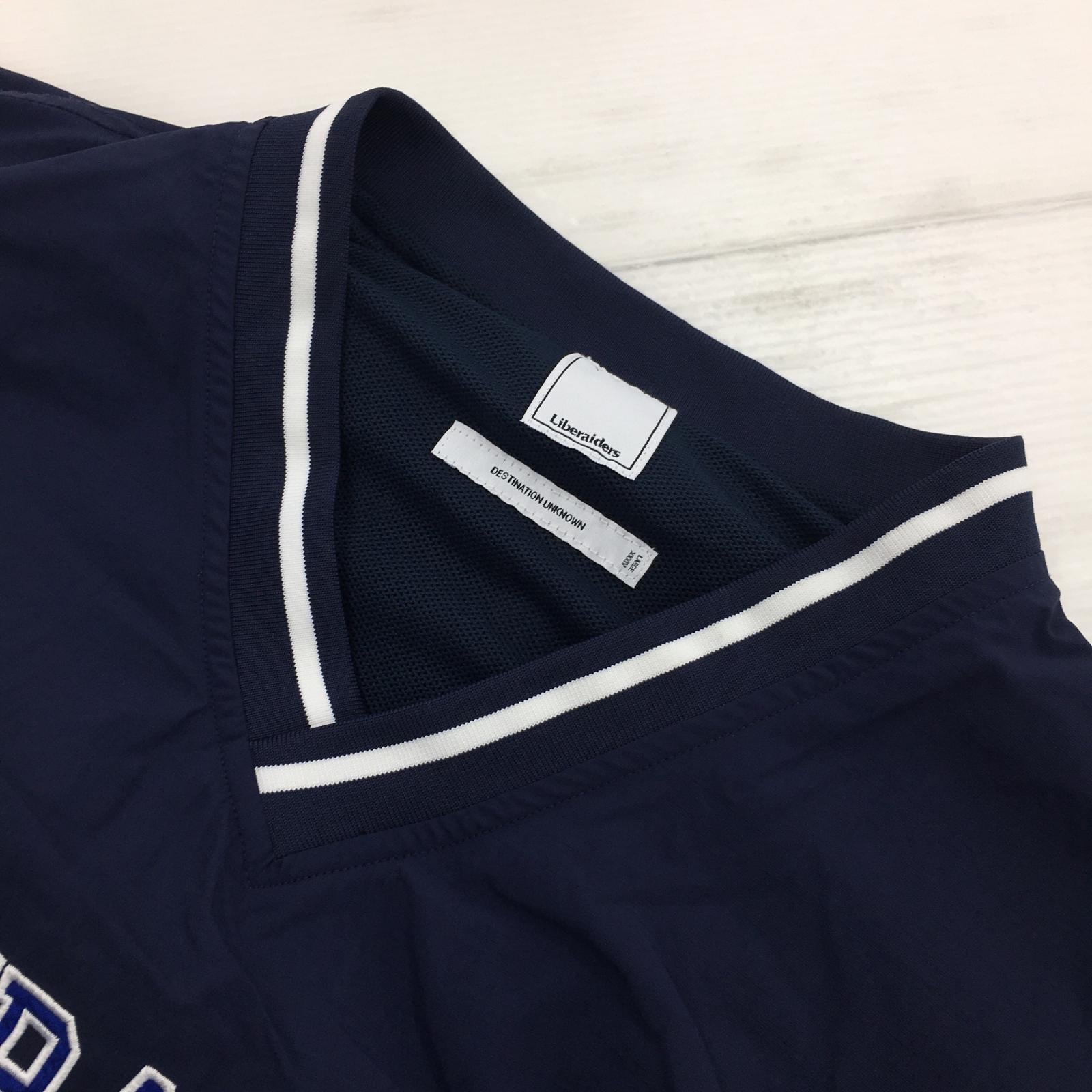 長袖Tシャツ Liberaiders LR NYLON PULLOVER L ネイビー