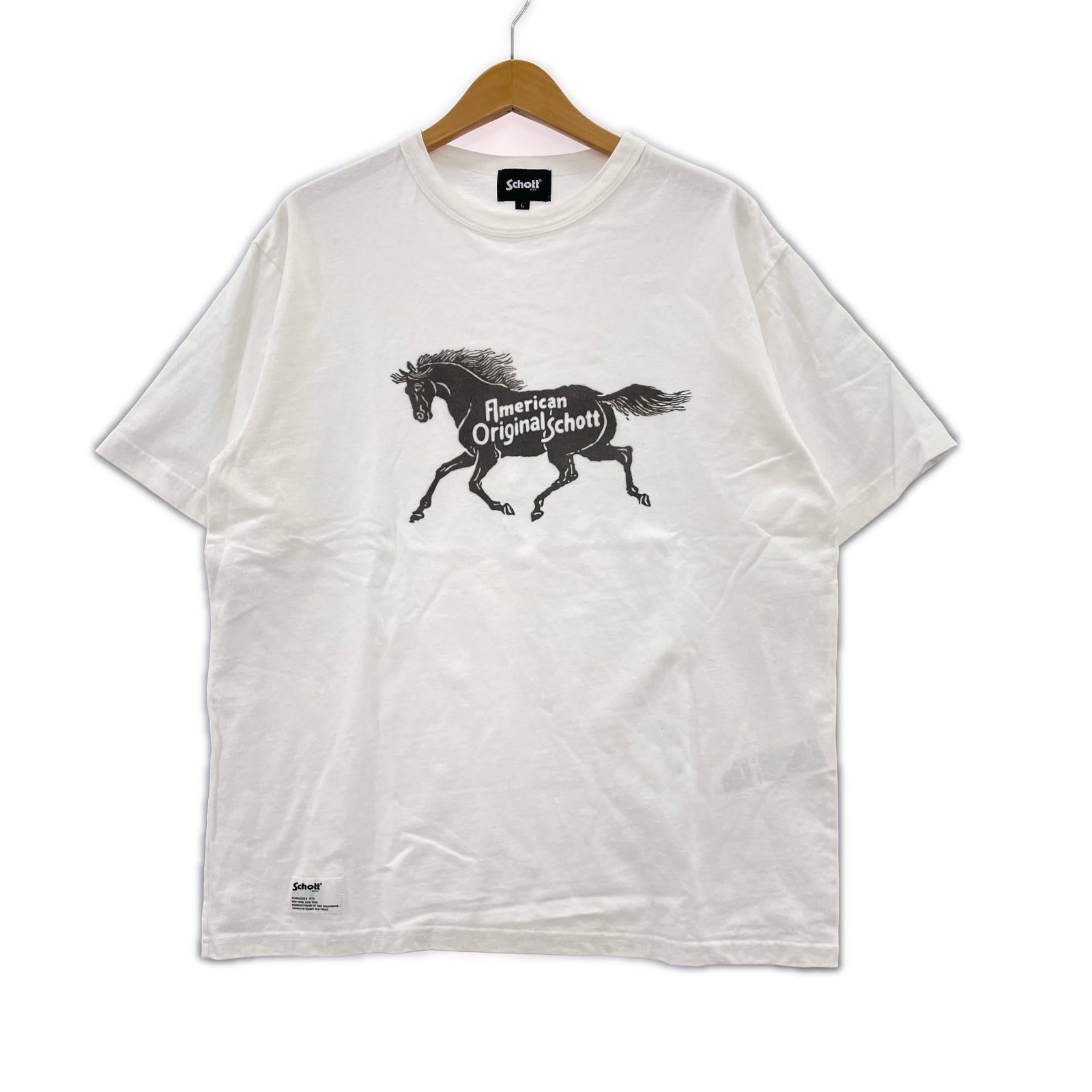 半袖Tシャツ AMERICAN ORIGINAL HORSE Tee L ホワイト