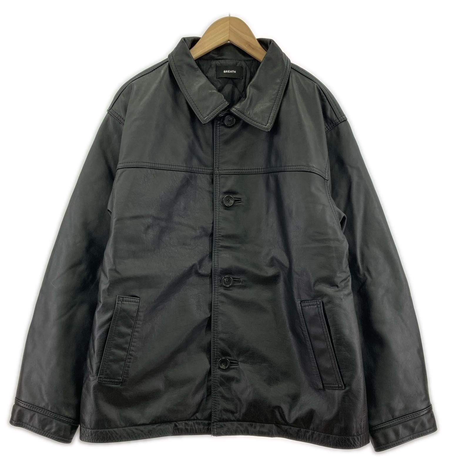 レザージャケット BR24AW-00003 M ブラック