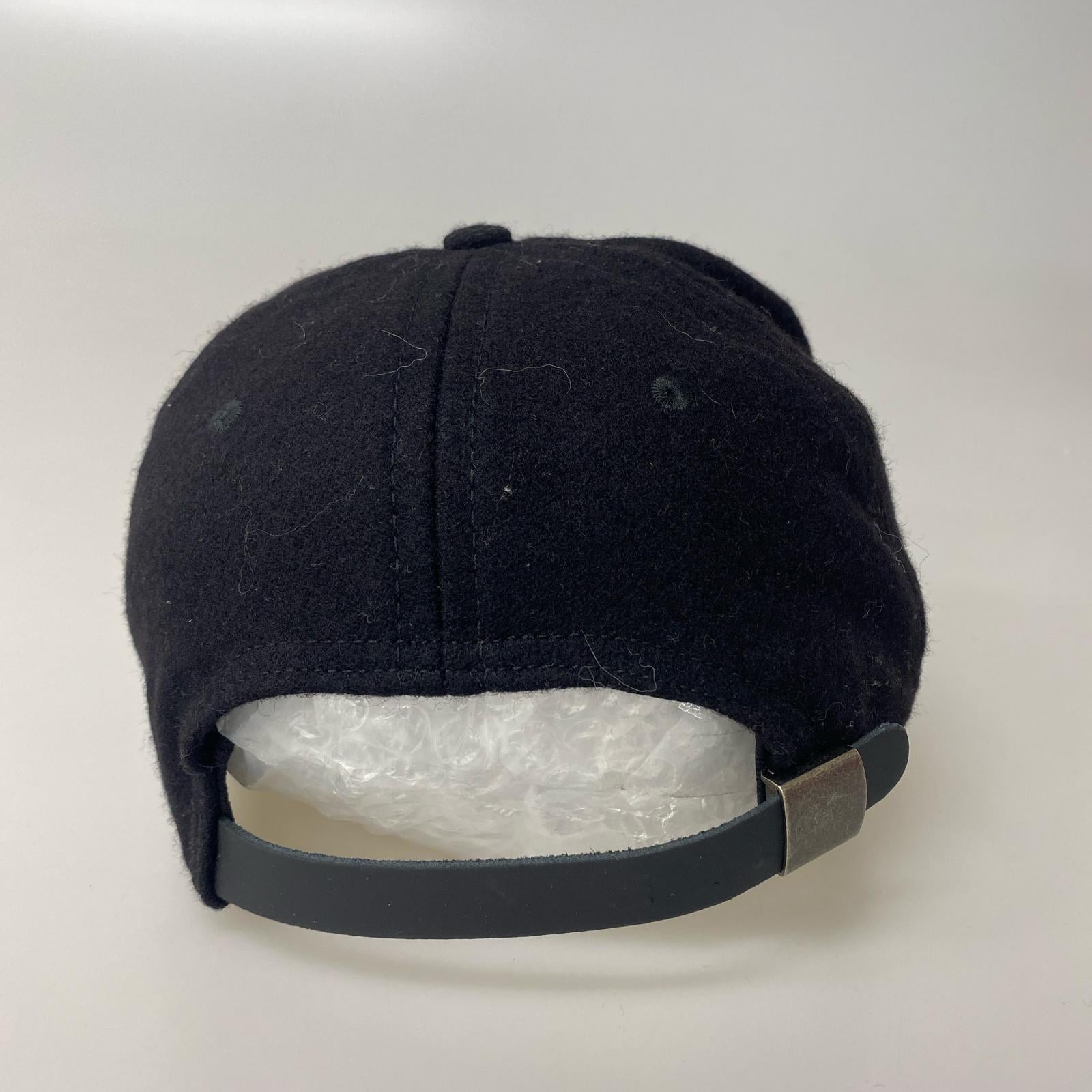 キャップ EBBETSFIELD ウールキャップ BLK ブラック