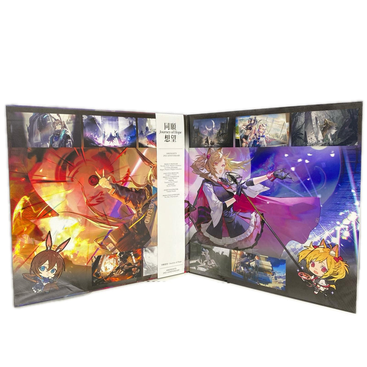 アークナイツ LP 2周年記念アナログレコード 同願想望 フィギュア/グッズ