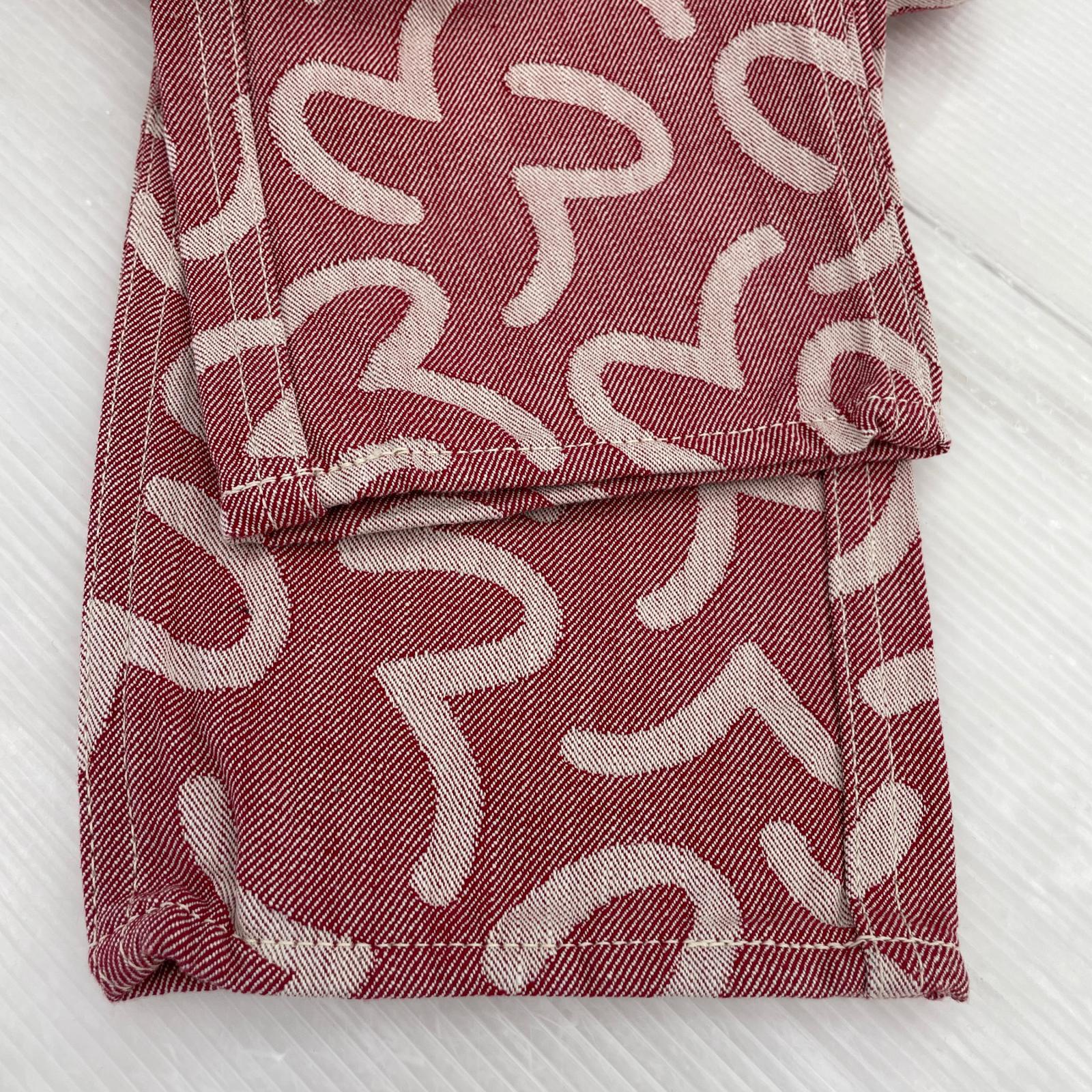 デニムパンツ Lot.5500 JACQUARD カモメ 総柄