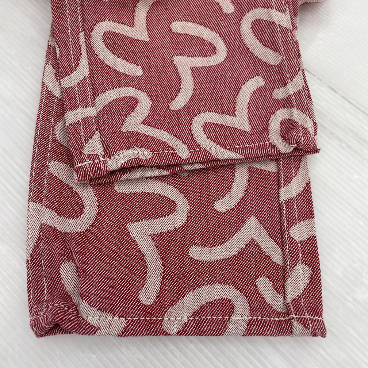 デニムパンツ Lot.5500 JACQUARD カモメ 総柄