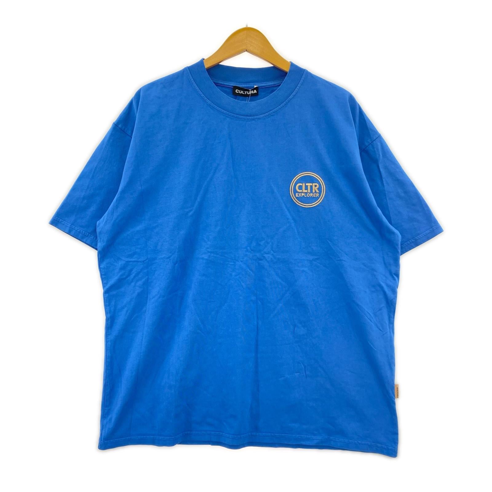 半袖Tシャツ CULTURA RACE TEE ブルー