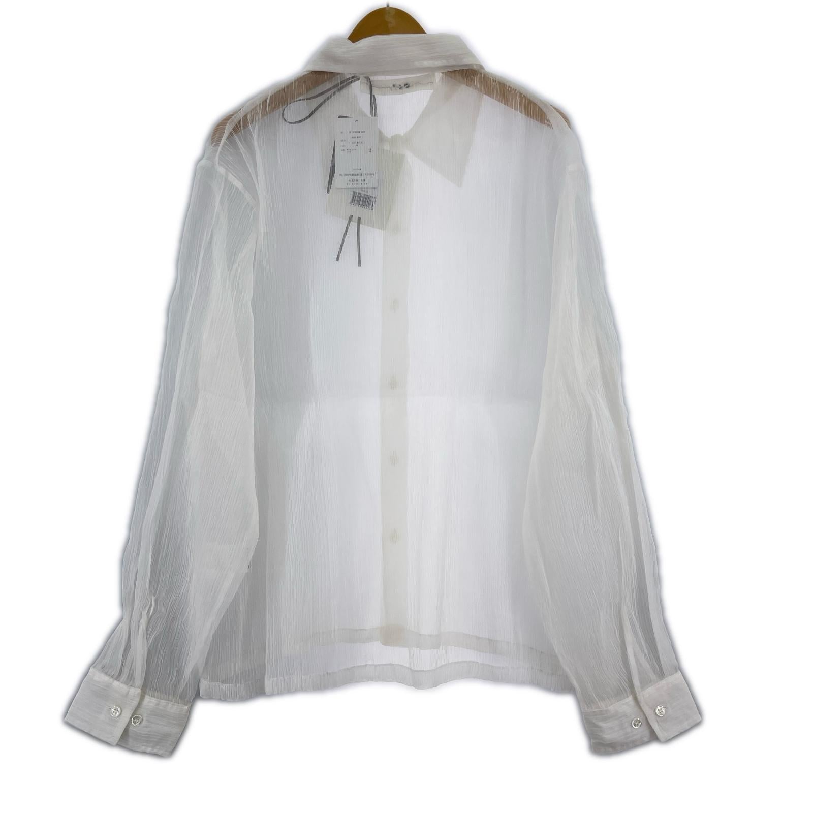 長袖シャツ Sefr 25SS JAGOU SHIRT WHT M M ホワイト