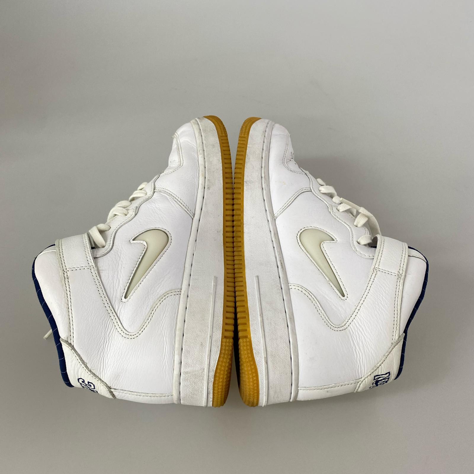 スニーカー AIR FORCE 1 MID QS NYC 27.5cm 27.5cm (US9 1/2 UK9 EU45) ホワイト