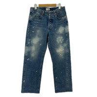 デニムパンツ TANAKA ST-126-BB STRAIGHT JEAN TROUSERS 28 ブルー
