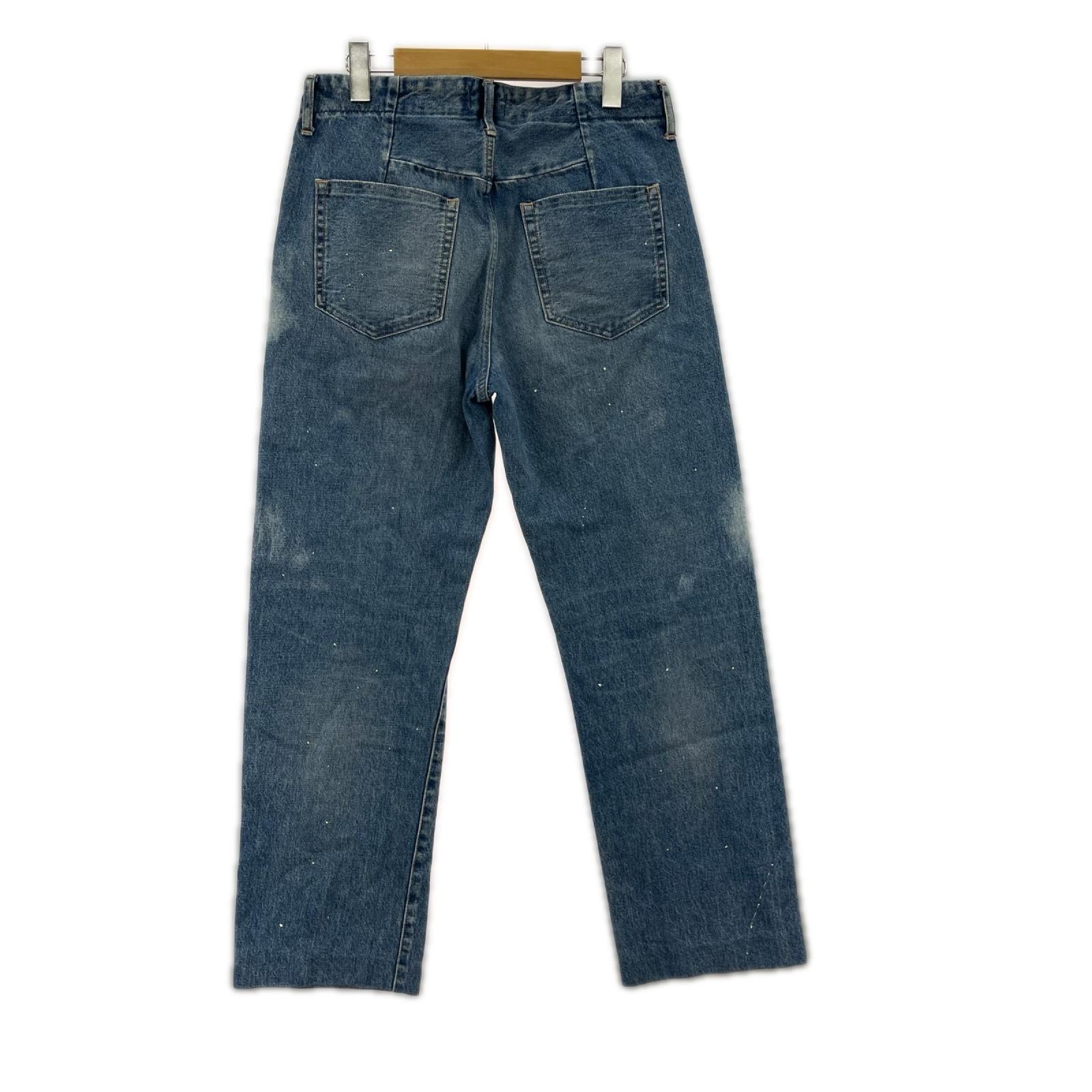 デニムパンツ TANAKA ST-126-BB STRAIGHT JEAN TROUSERS 28 ブルー