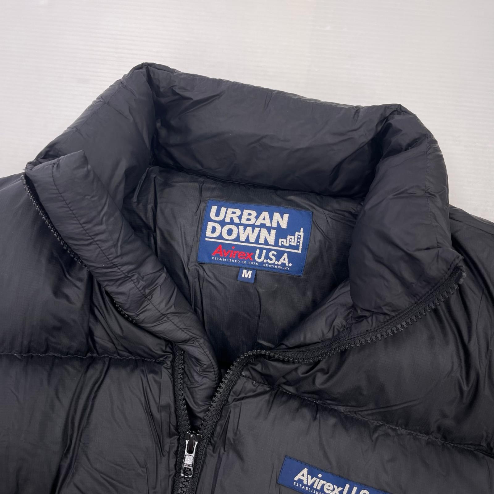 ダウンジャケット URBAN DOWN JACKET 黒 (M) M ブラック