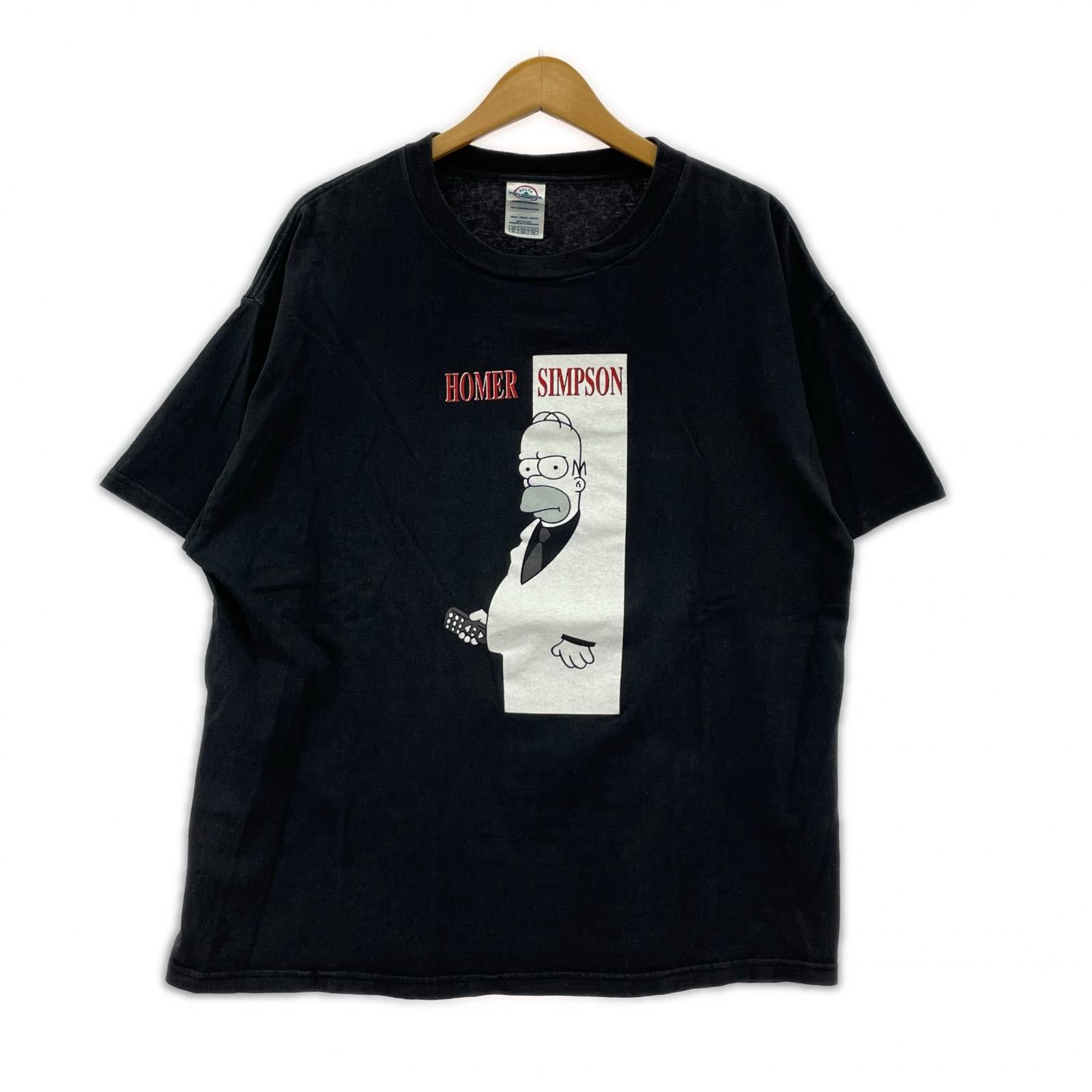 半袖Tシャツ delta simpsons ホンジュラス製 ブラック