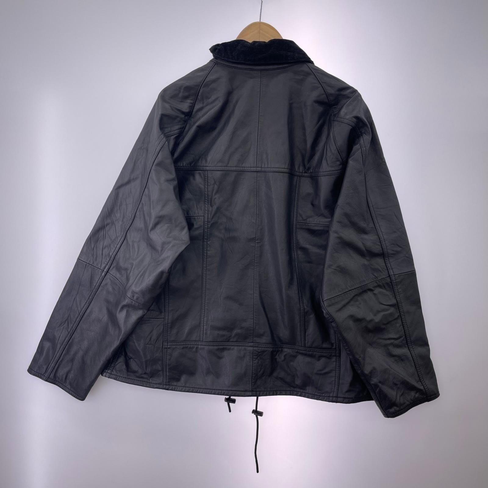 レザージャケット yoused Drivers Leather Jacket(1) 1 ブラック