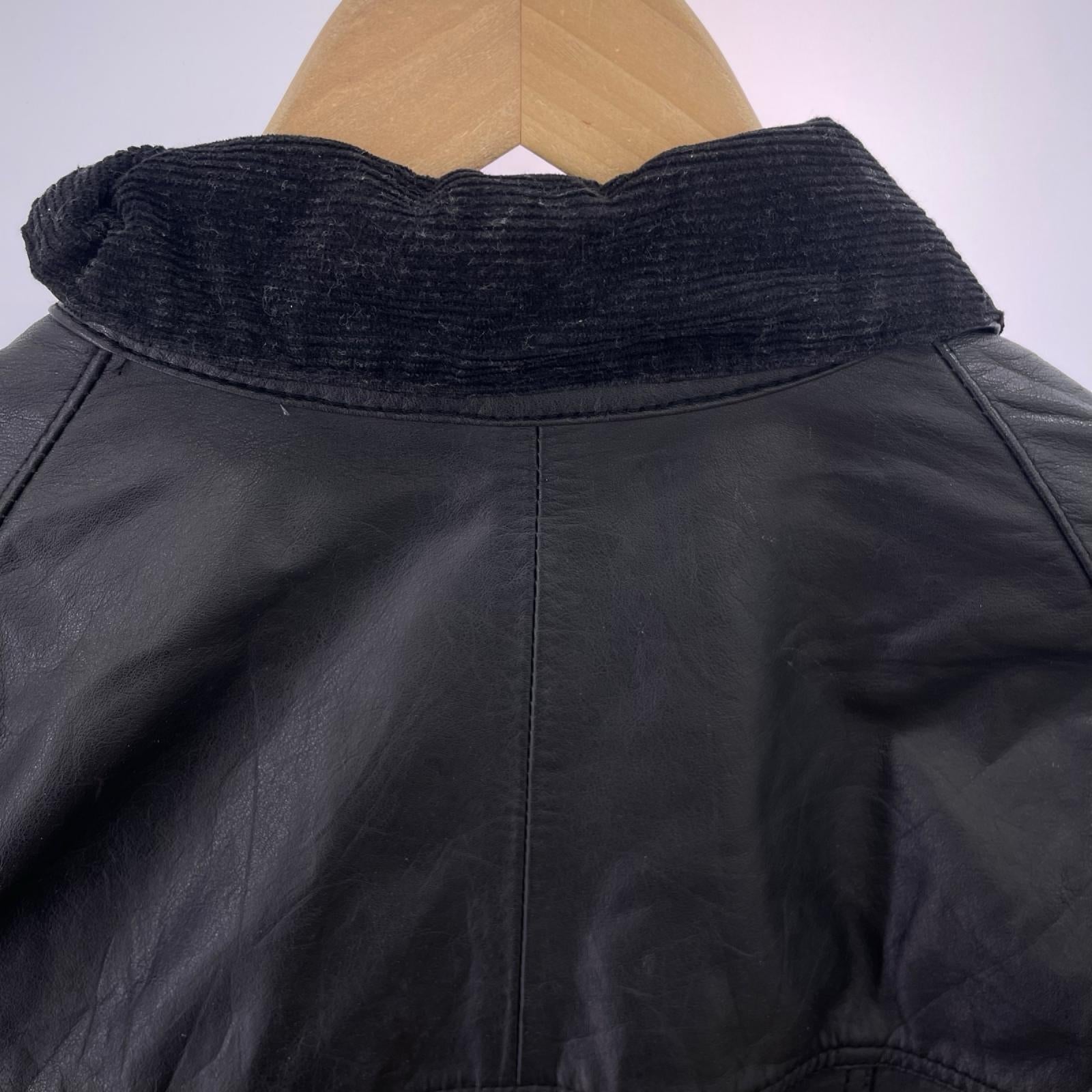 レザージャケット yoused Drivers Leather Jacket(1) 1 ブラック