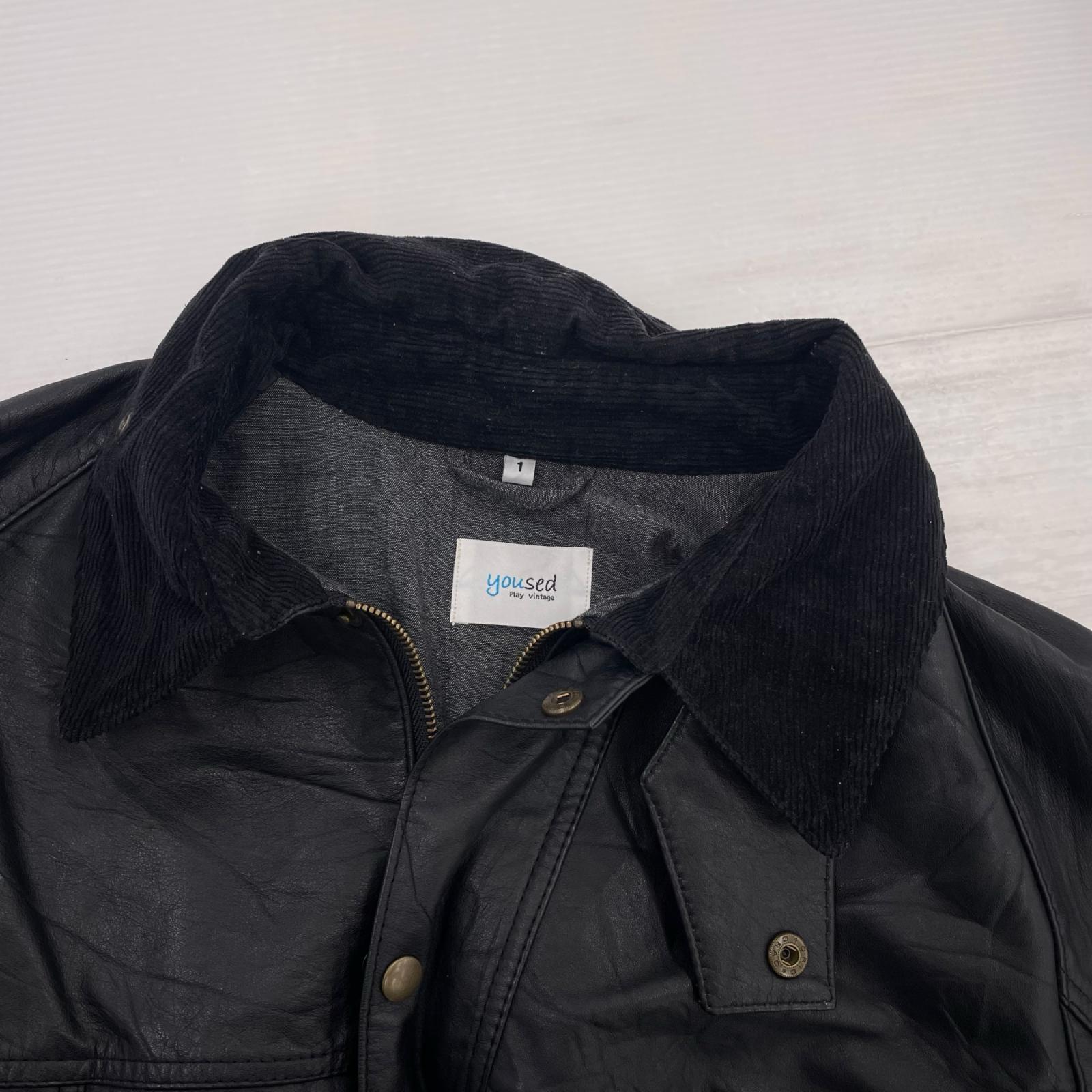 レザージャケット yoused Drivers Leather Jacket(1) 1 ブラック