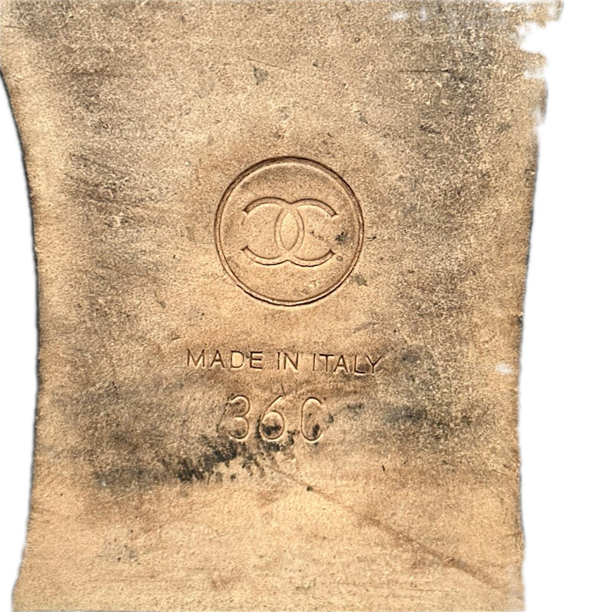 CHANEL ココマーク パール レザー ローファー 黒