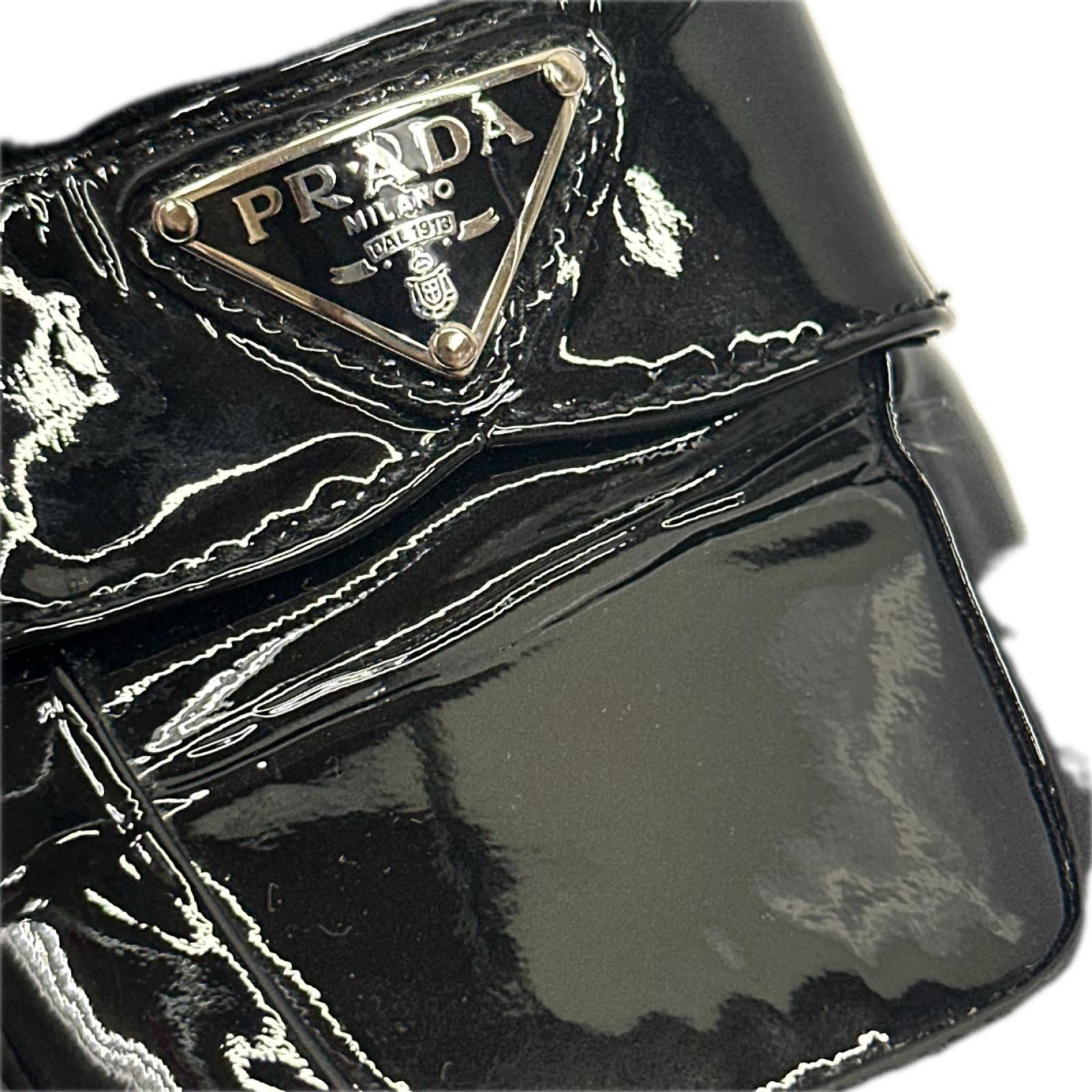 PRADA ヒール 靴 黒