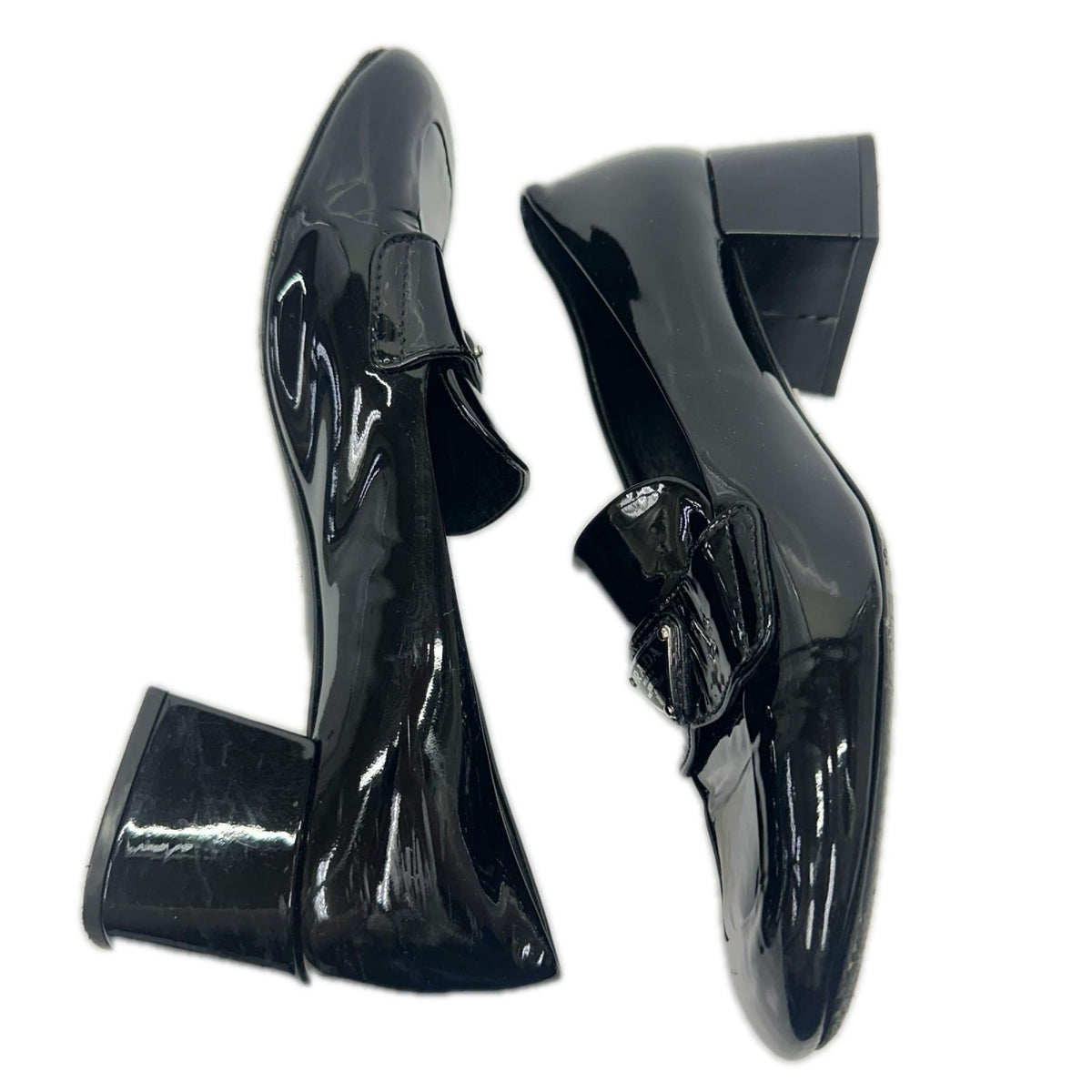 PRADA ヒール 靴 黒
