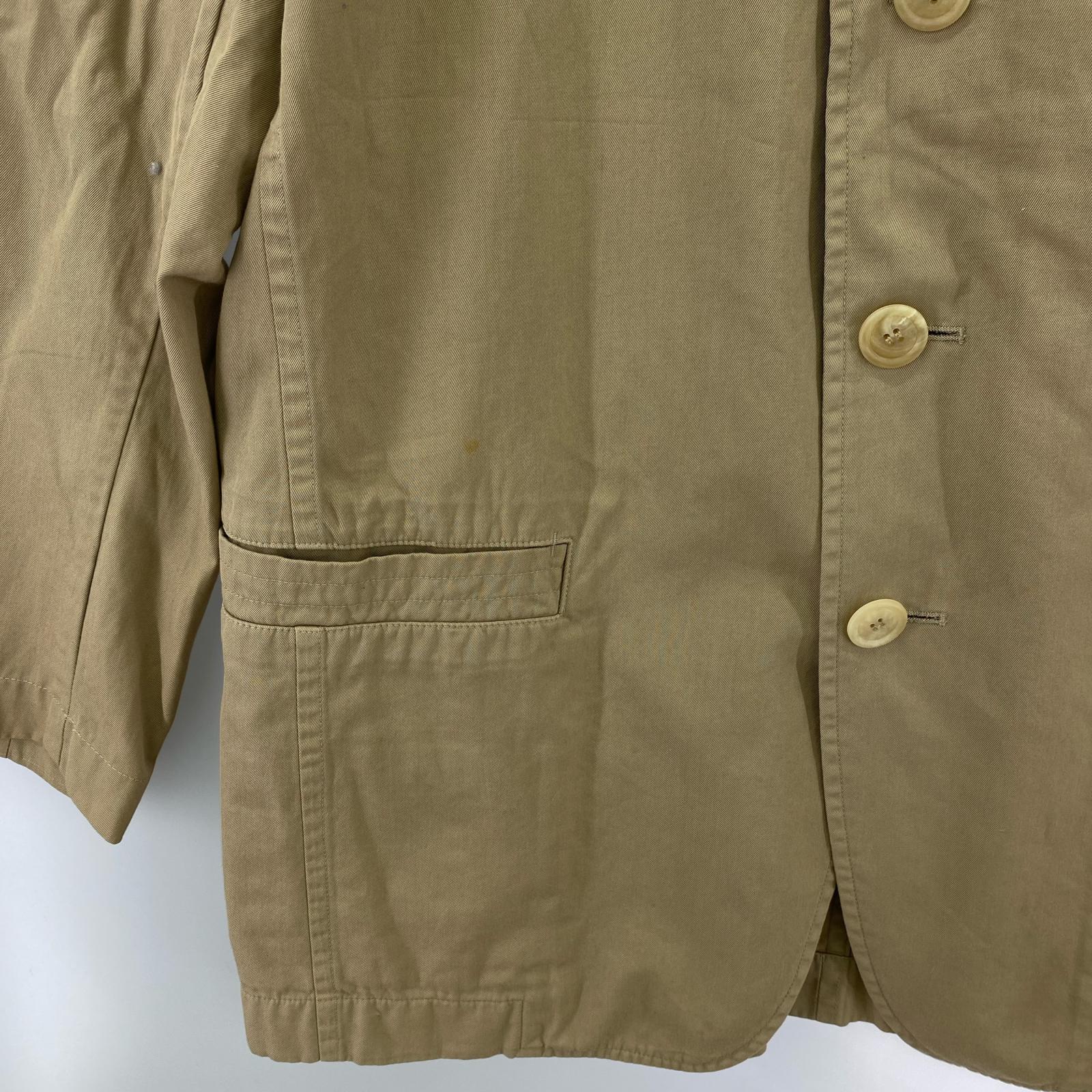ジャケット ISSEY MIYAKE コットンテーラードジャケット ベージュ ベージュ