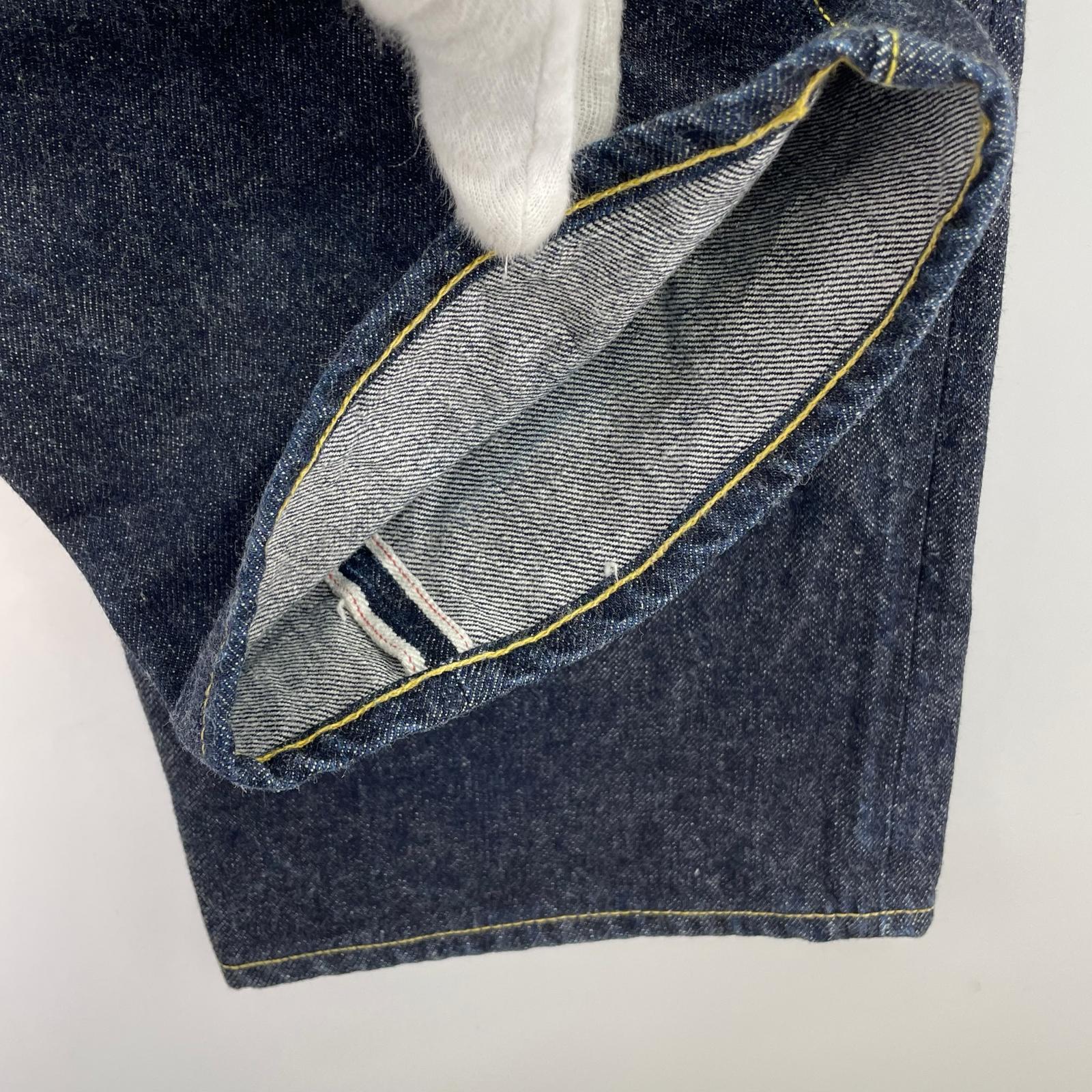 デニムパンツ DENIM REGULAR STRAIGHT 36 ネイビー