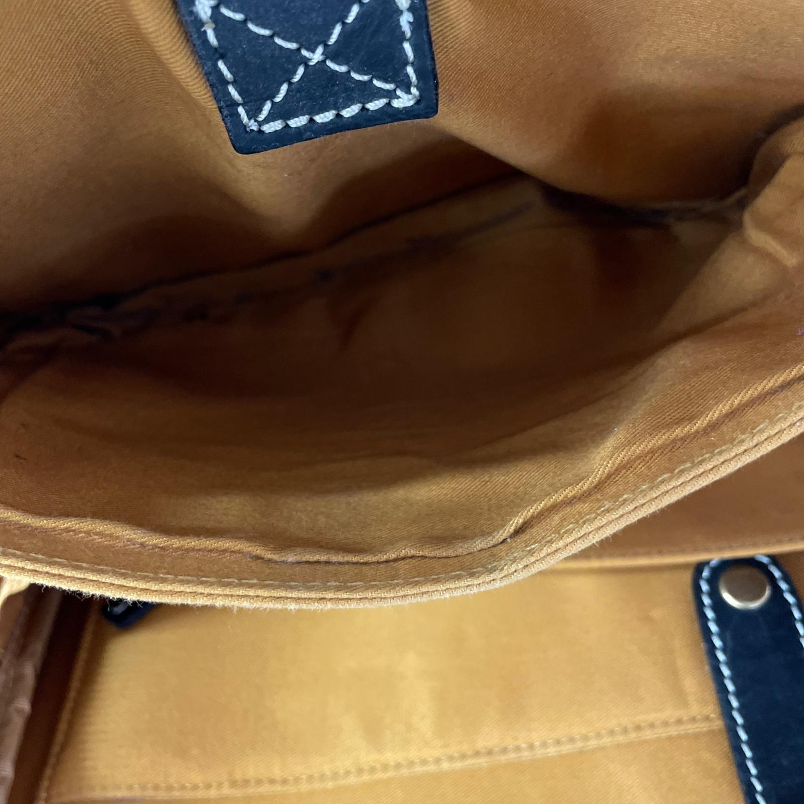 ショルダーバッグ AinSoph アインソフ 2Way レザー 黒 ブラック