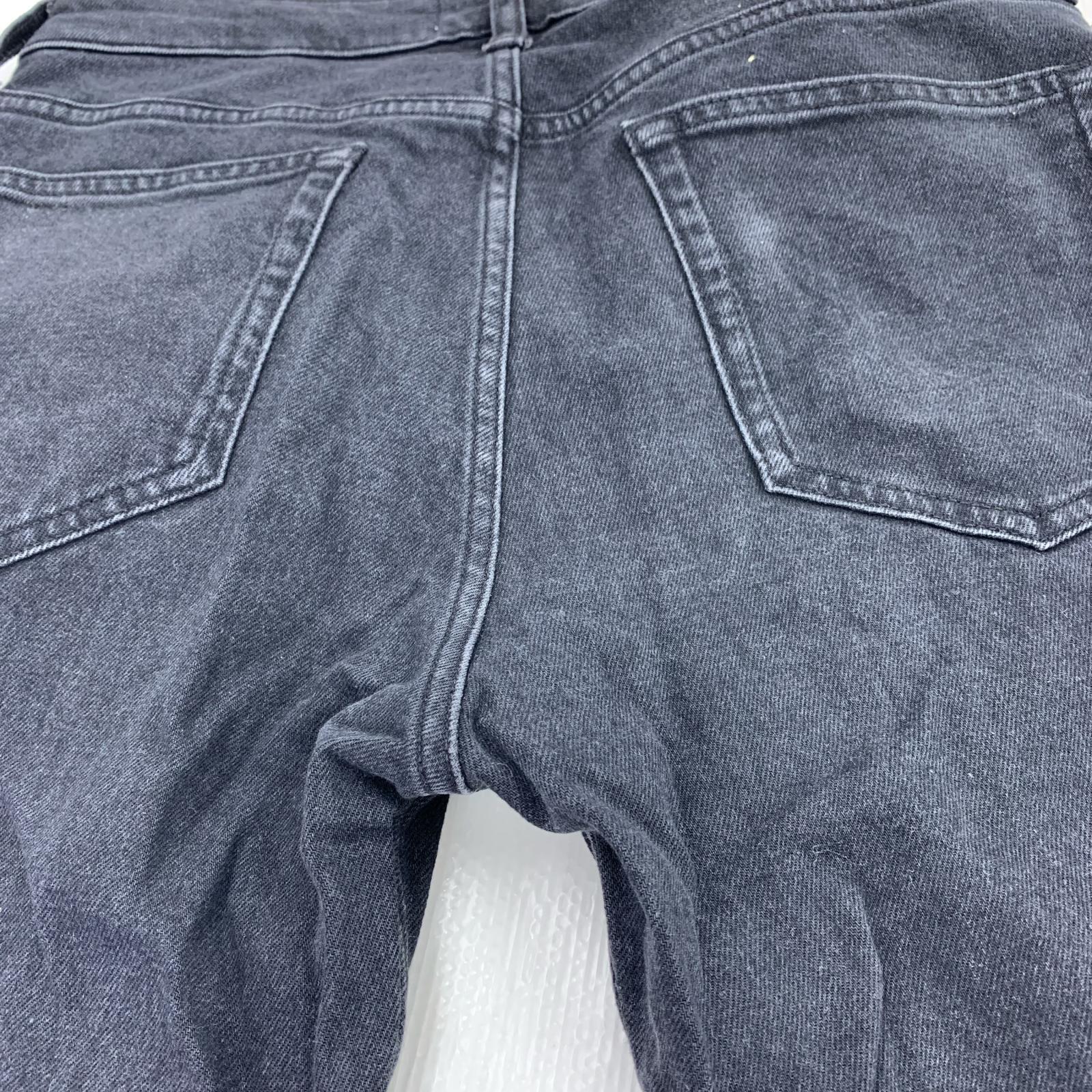 デニムパンツ 90s straight ブラック