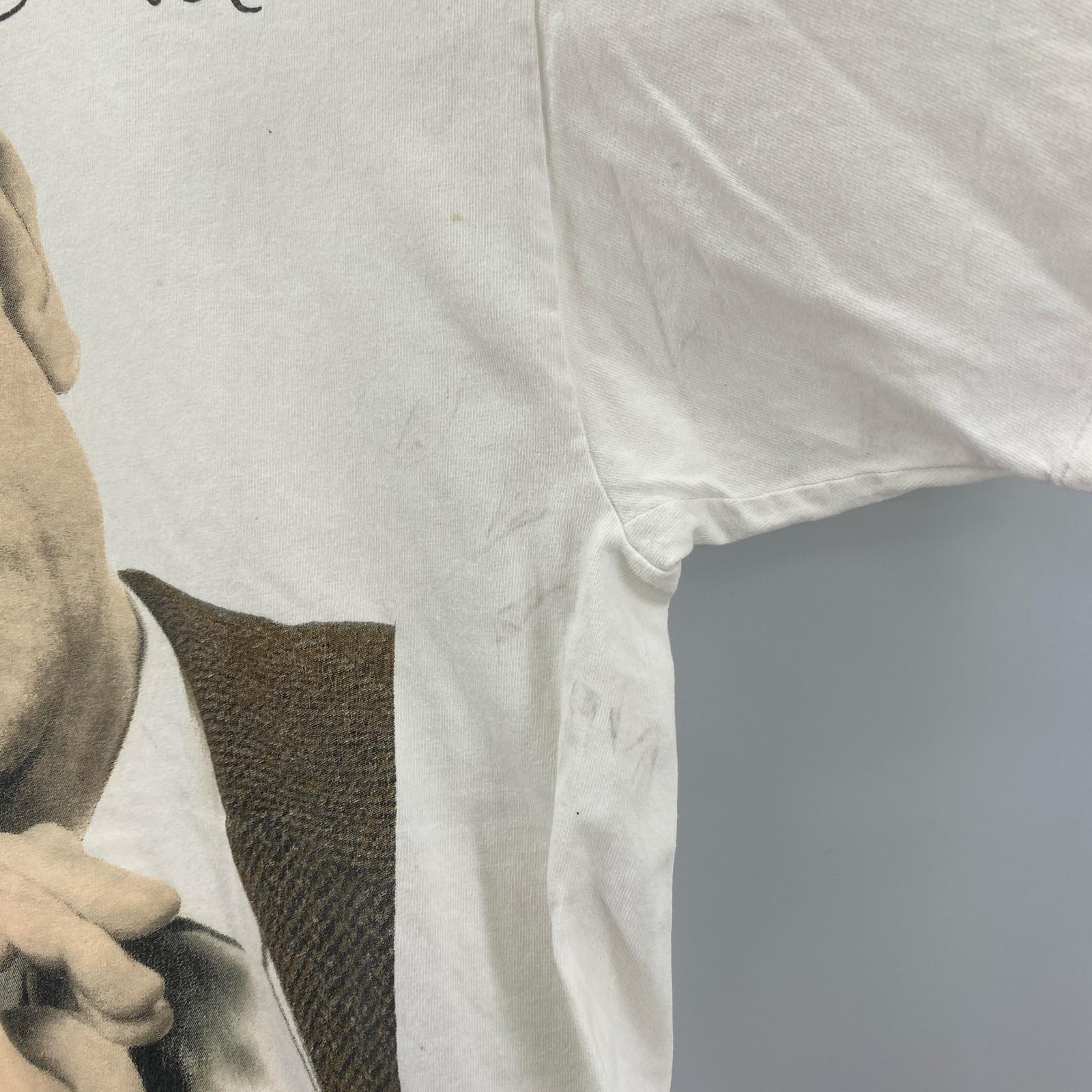半袖Tシャツ 90s Mr.Bean Hanesボディ 白 (XL) ホワイト