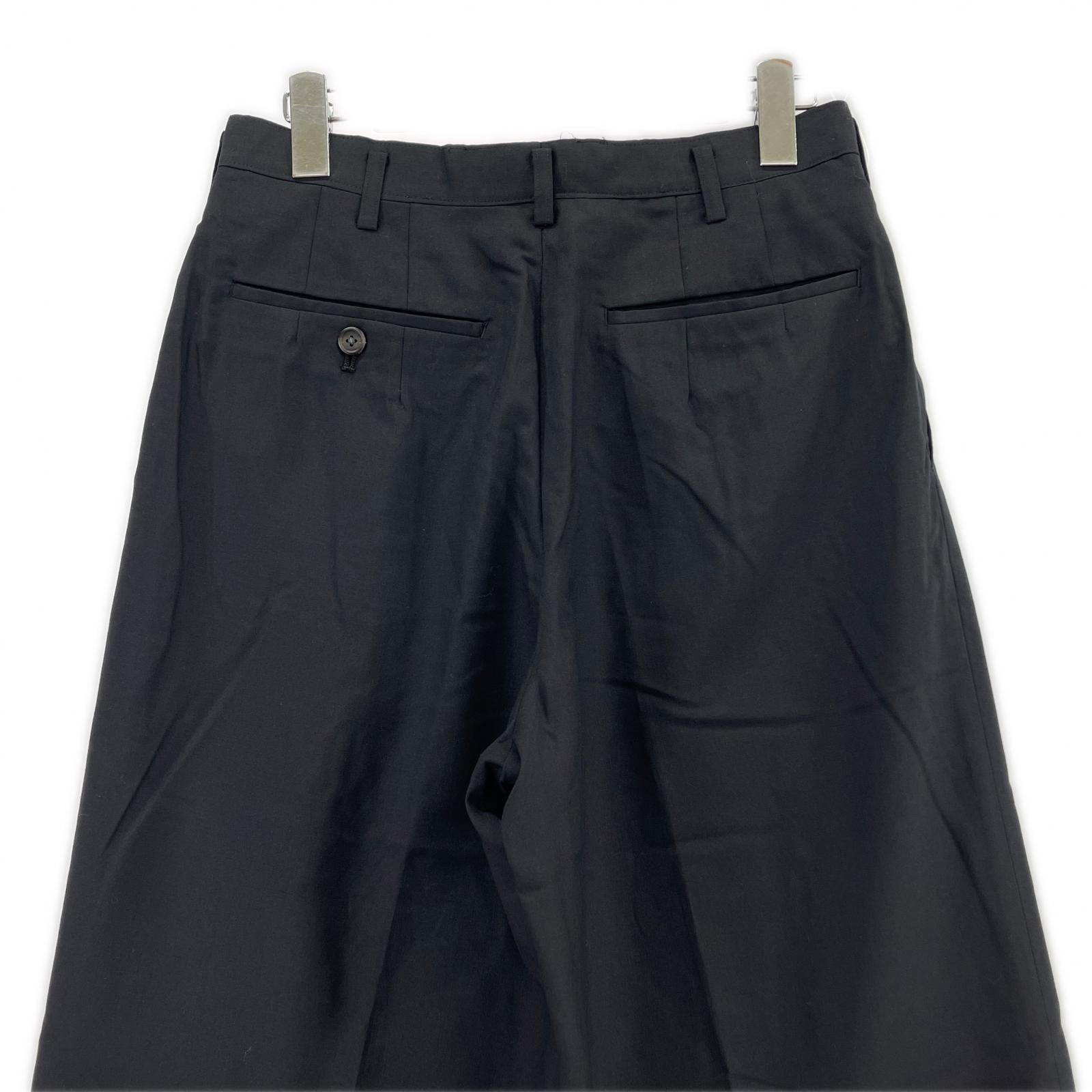 パンツ Y’s for men LQ ウールスラックス S 黒 S ブラック