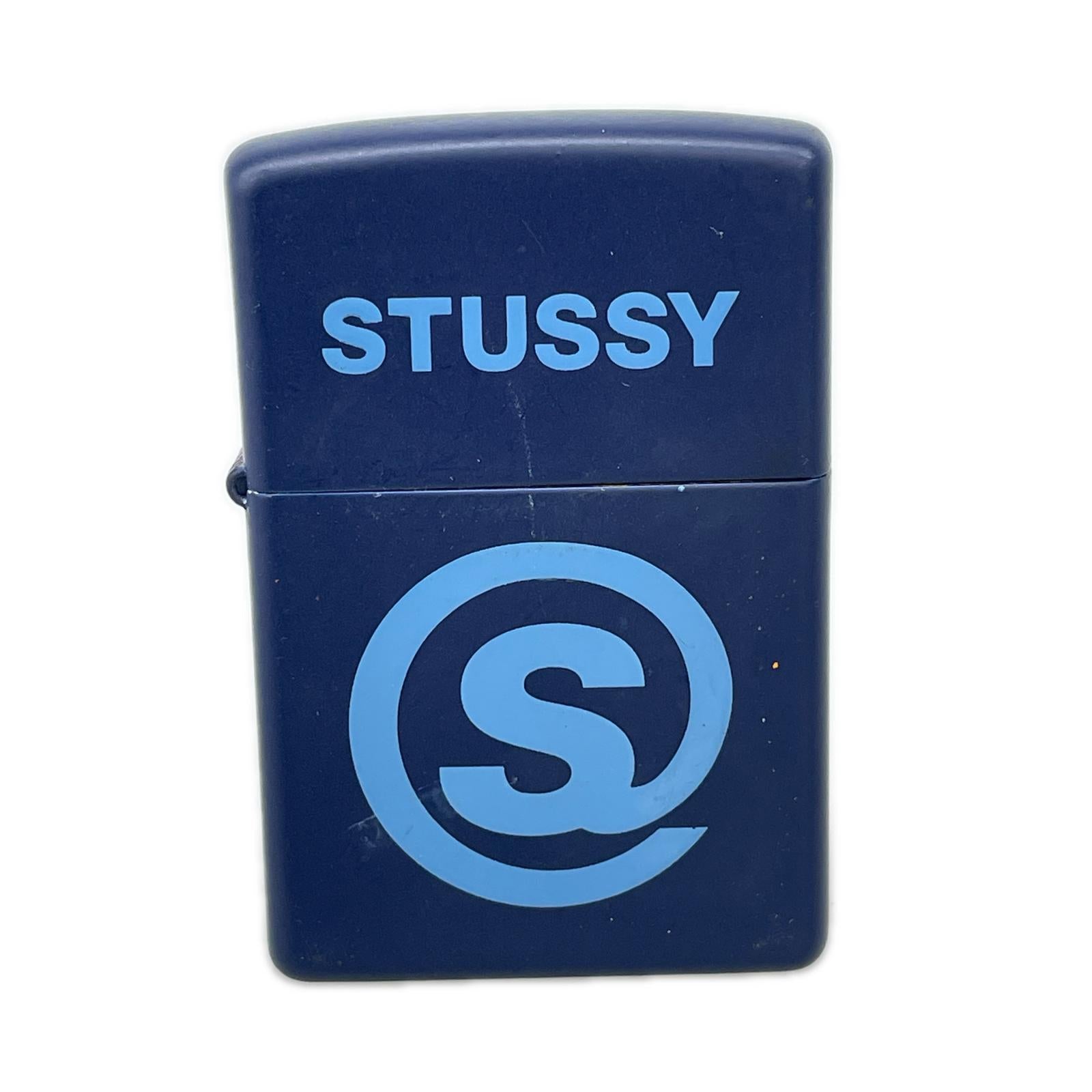 ライター STUSSY ZIPPO ネイビー