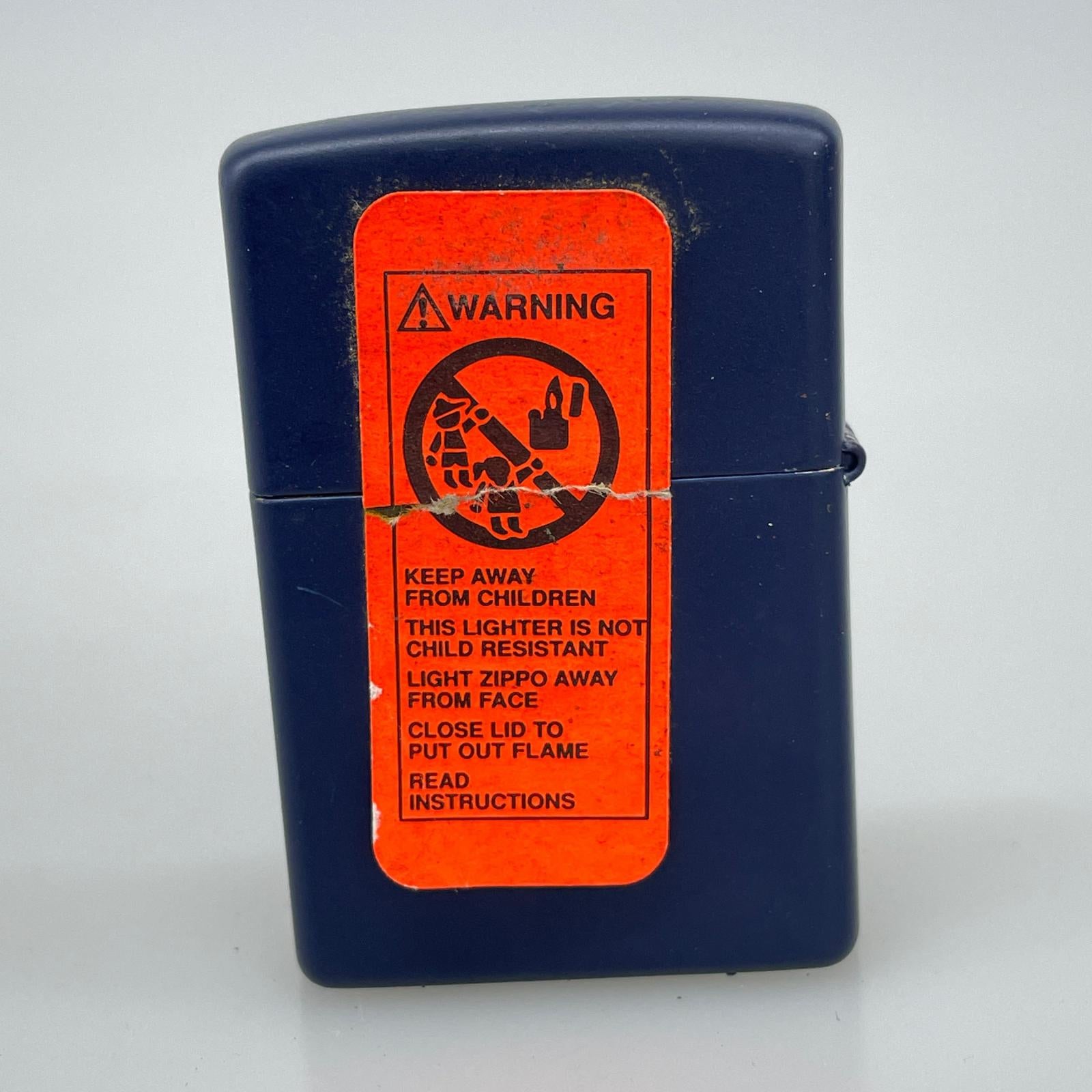 ライター STUSSY ZIPPO ネイビー