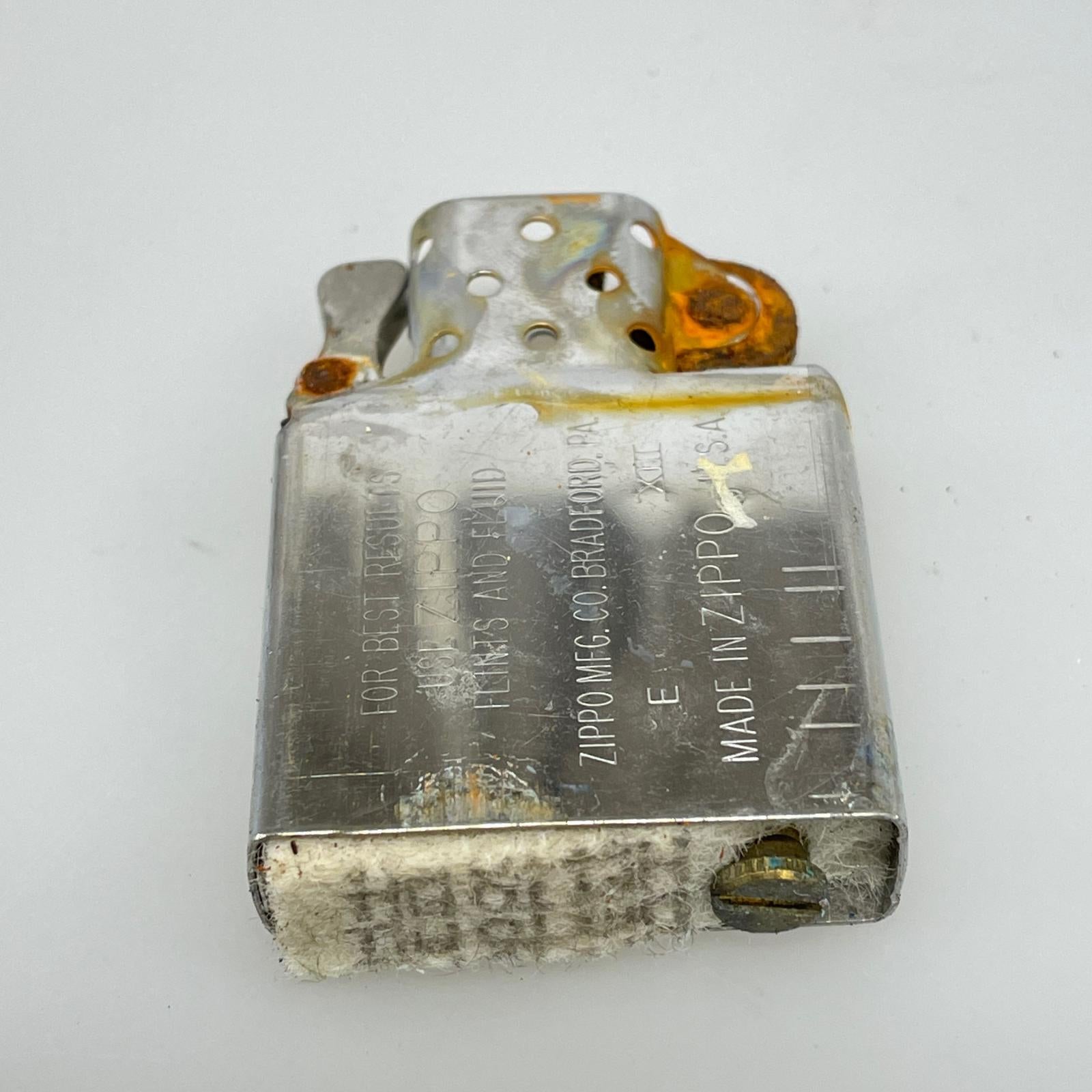 ライター STUSSY ZIPPO ネイビー