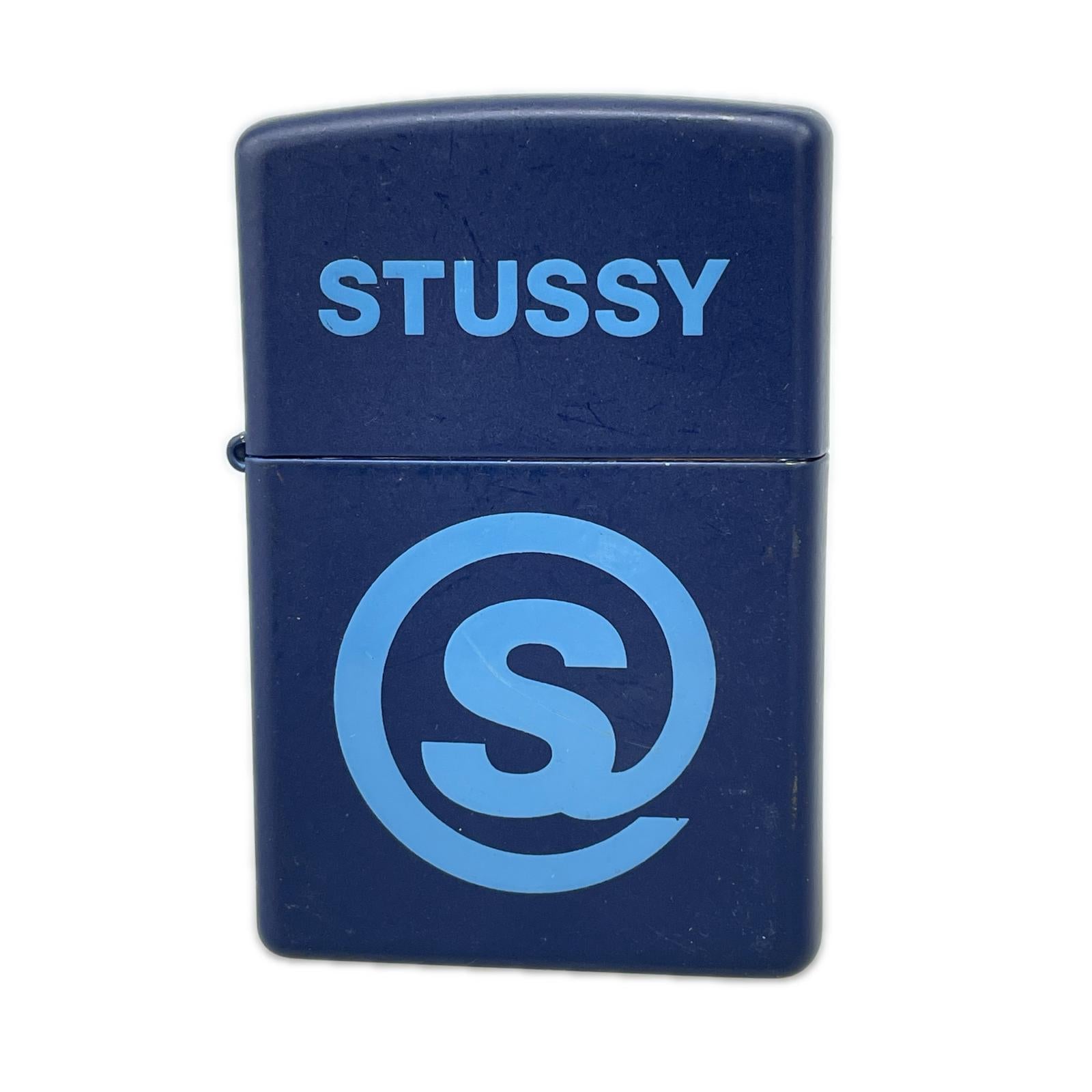 ライター STUSSY ZIPPO ネイビー