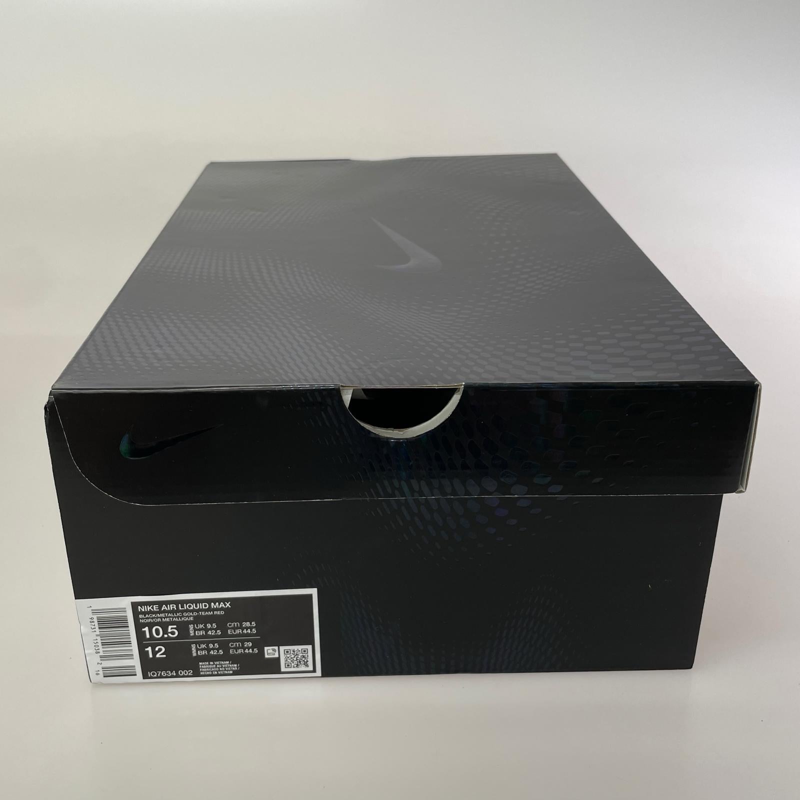 スニーカー NIKE AIR LIQUID MAX Black 28.5 28.5cm (US10 1/2 UK10 EU47)