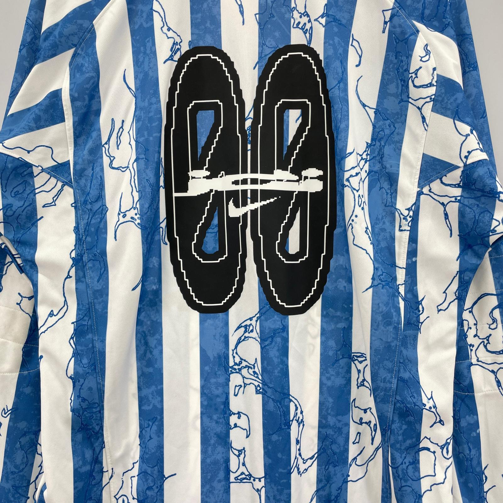 長袖Tシャツ Air ls jersey vctry ゲームシャツ 水色 S